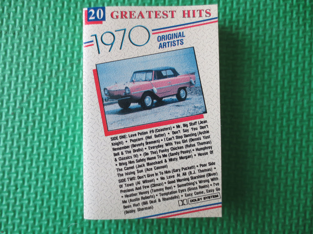20 Greatest Hits from 1970 (1987) Cassette