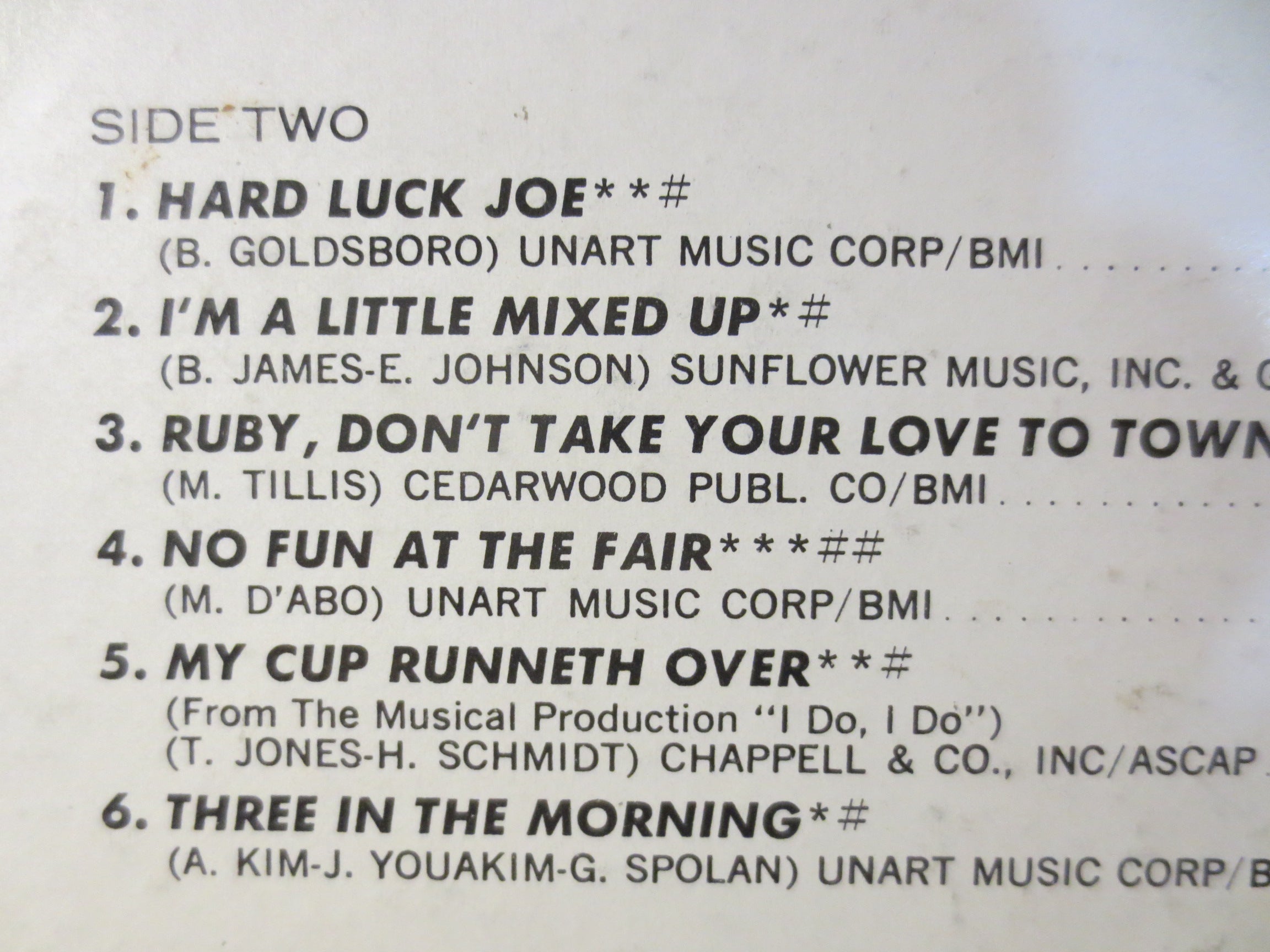 Bobby Goldsboro – Romantic / Wacky (1967) Vinyl LP