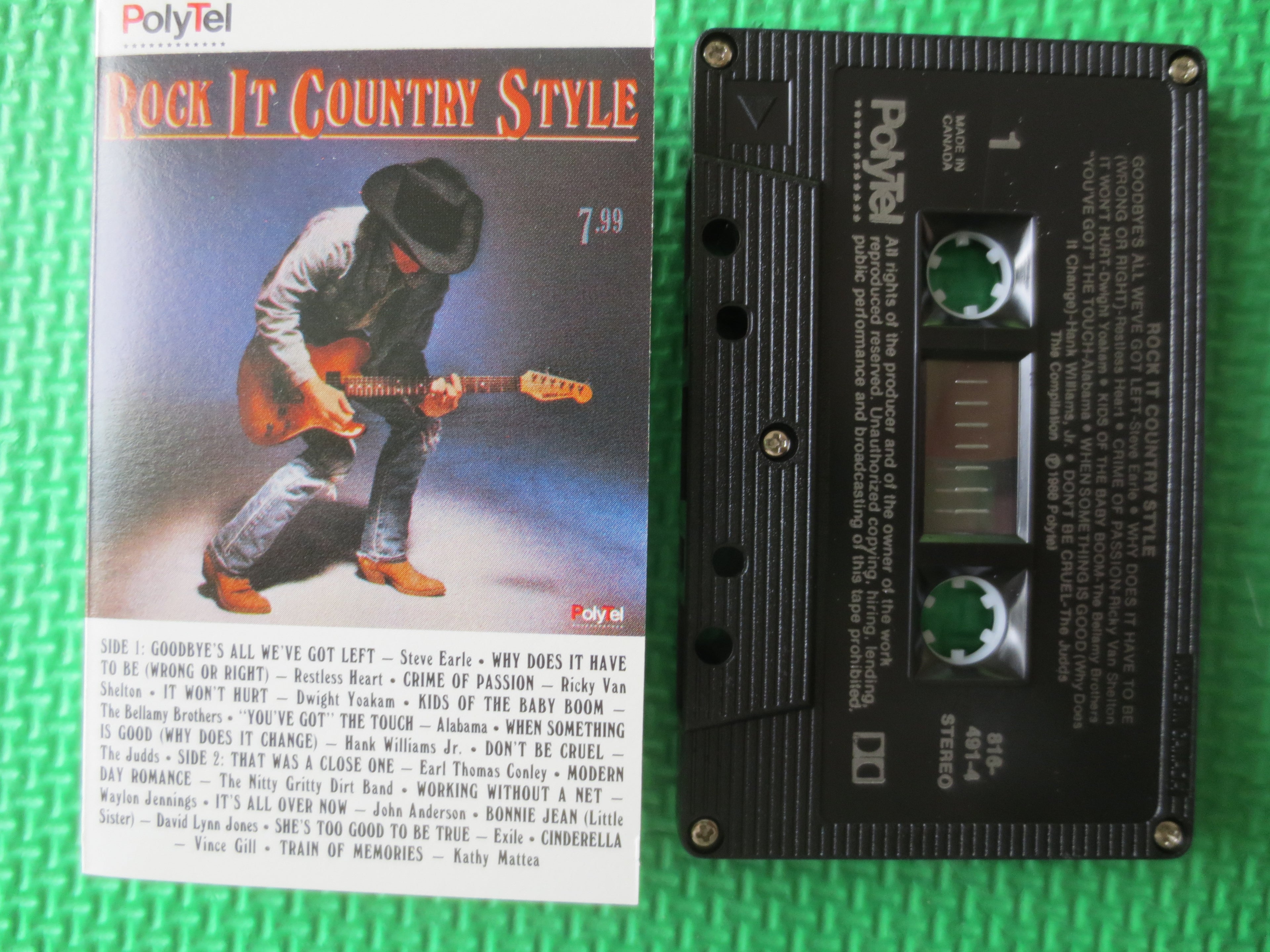 Rock It Country Style (1988) Cassette