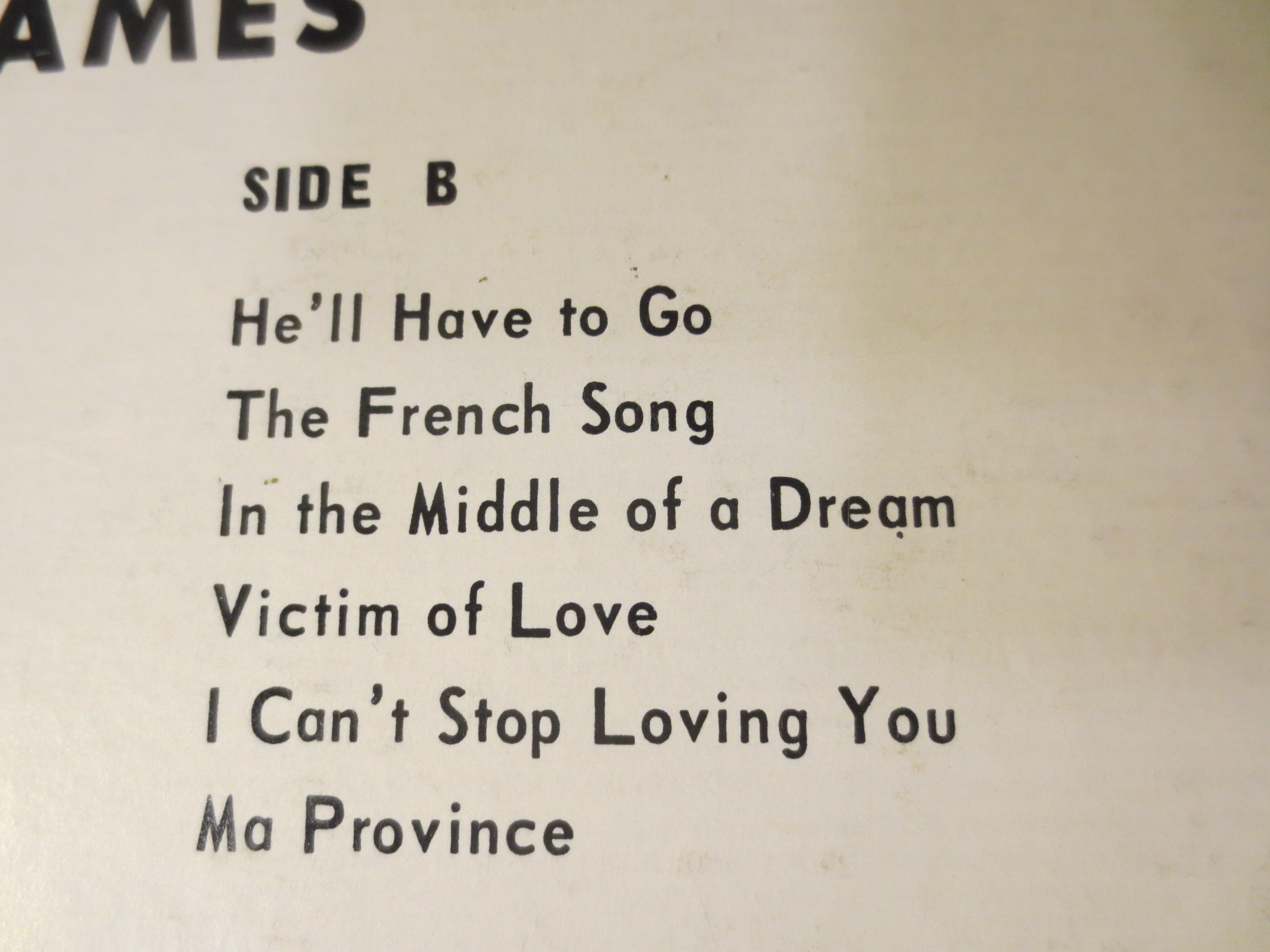 Jimmy James – Walking the Floor Over You (1964) Vinyl LP