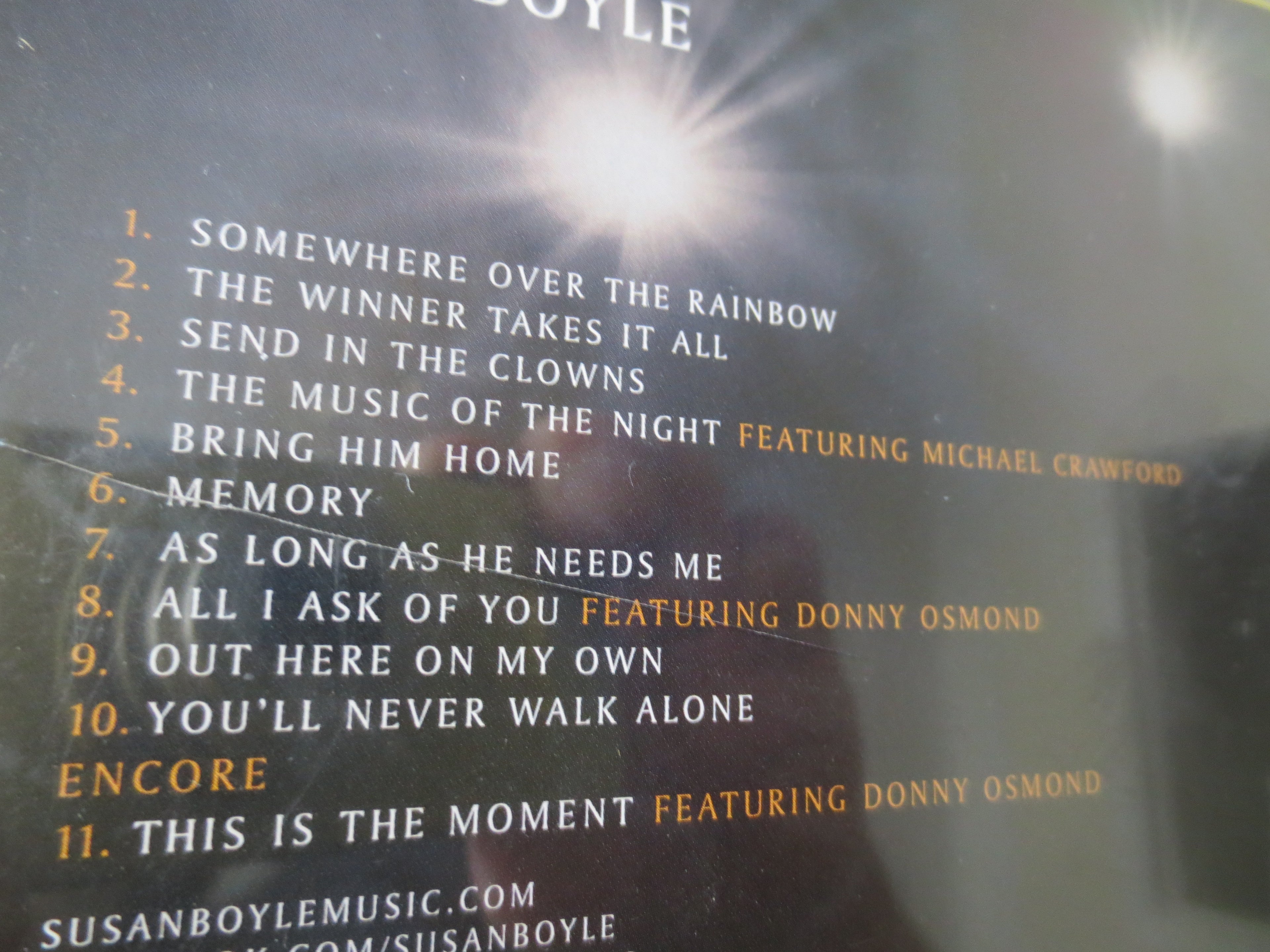Susan Boyle – Standing Ovation (2012) CD