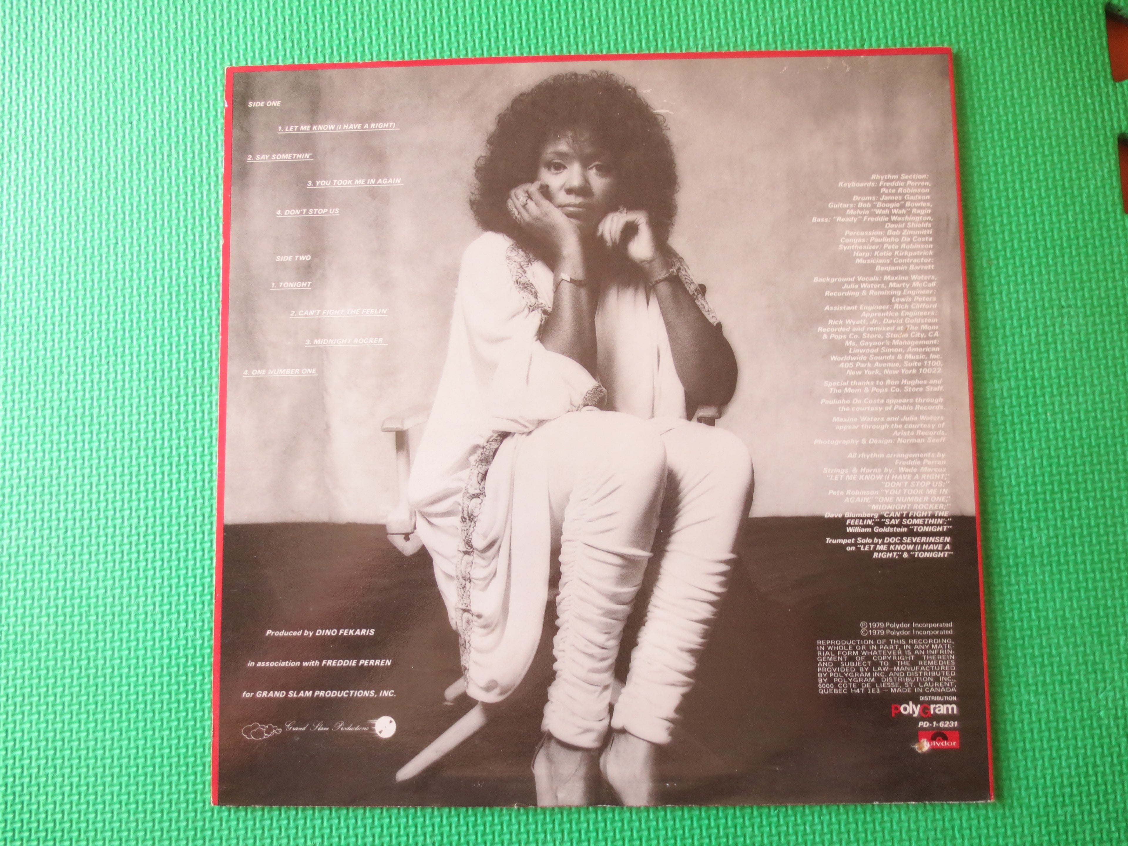 Gloria Gaynor – I Have a Right (1979) Vinyl LP