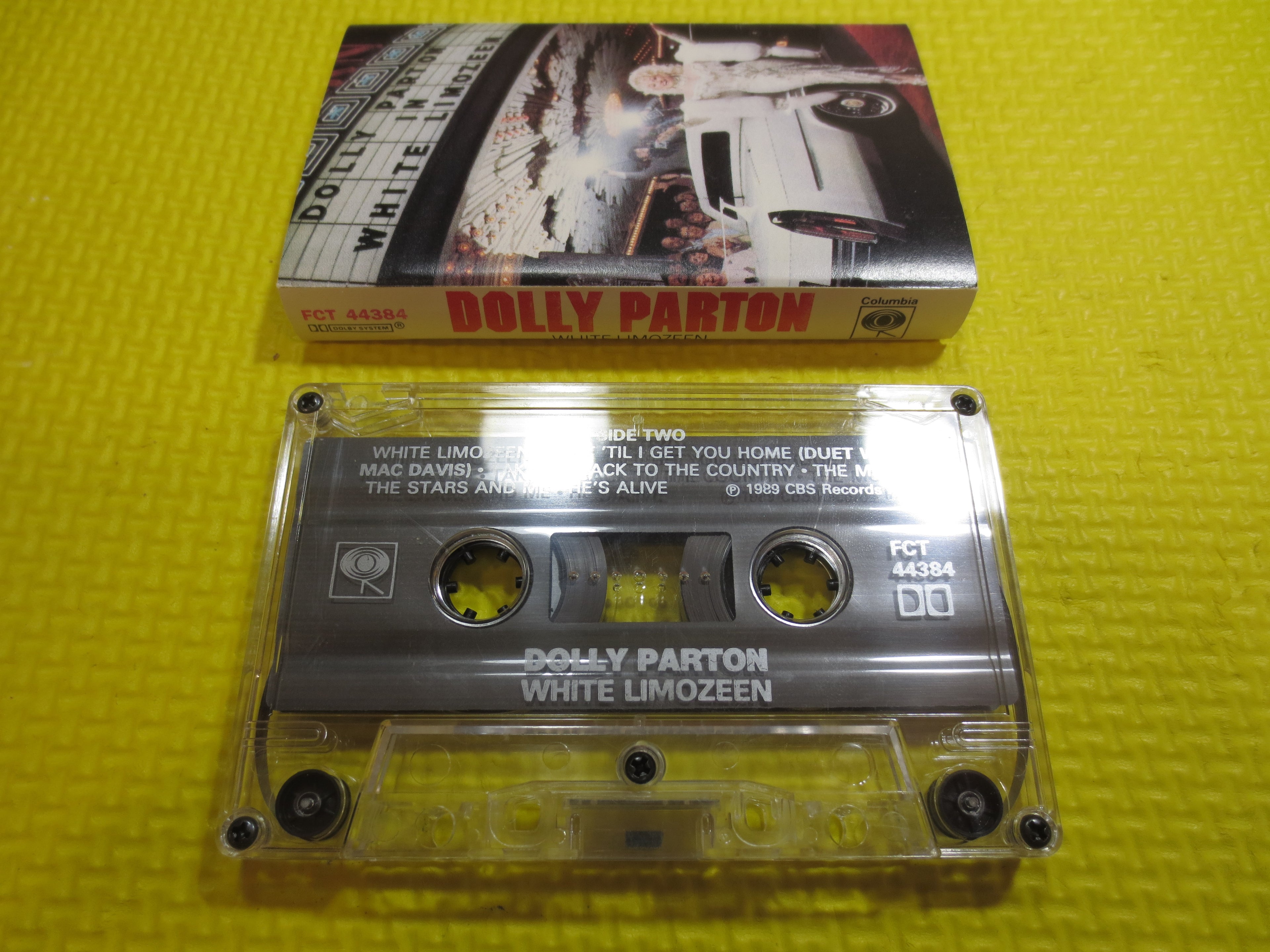 Dolly Parton – White Limozeen (1989) Cassette