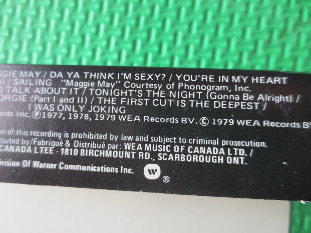 Rod Stewart – Greatest Hits (1979) Cassette