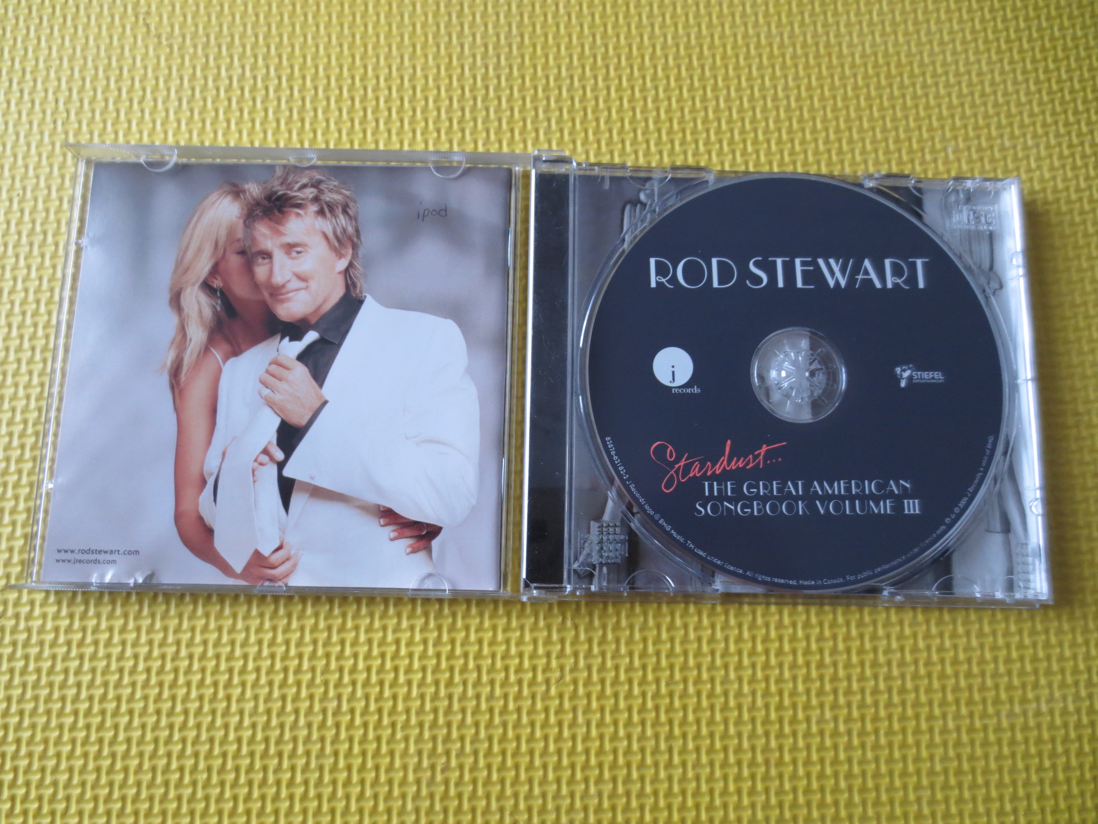 Rod Stewart – Stardust… The Great American Songbook Vol. III (2004) CD