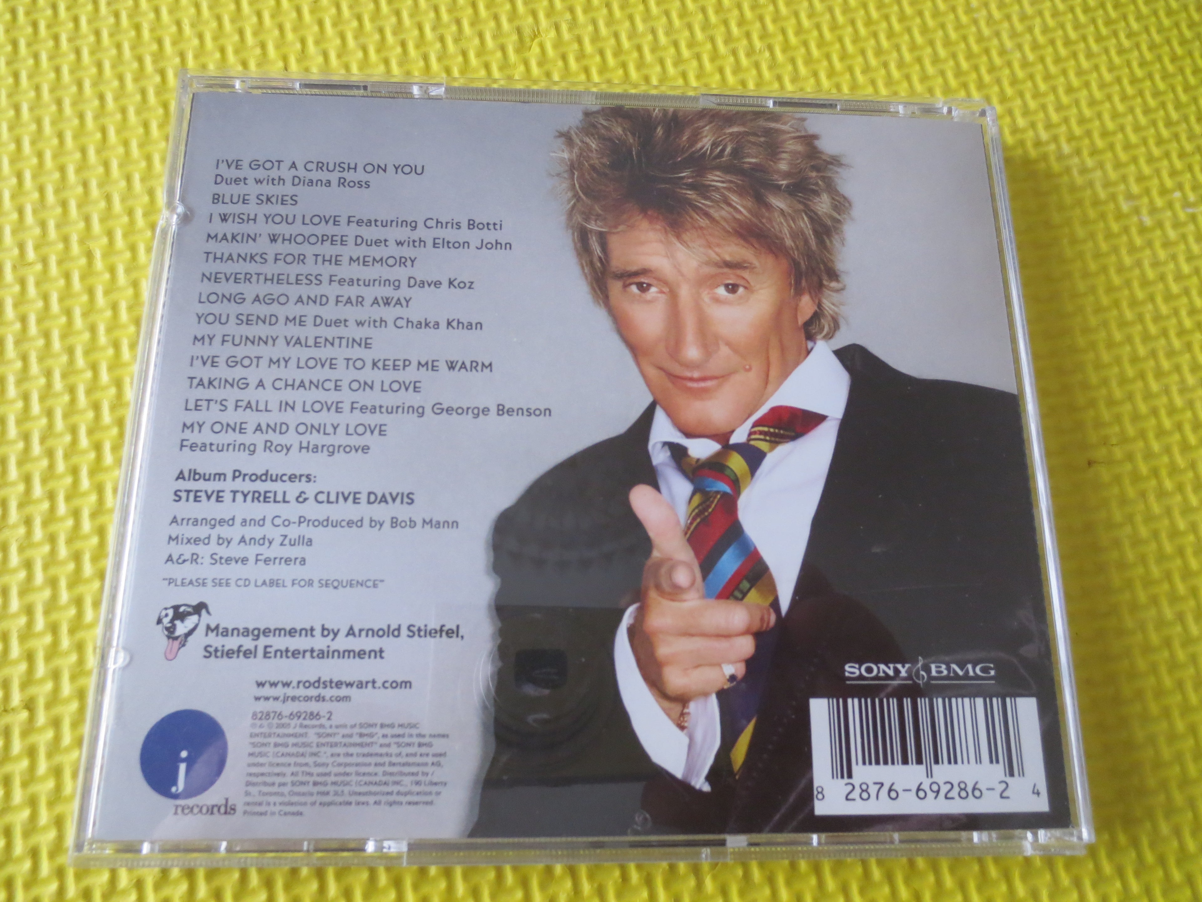 Rod Stewart – Thanks for the Memory… The Great American Songbook Vol. IV (2005) CD