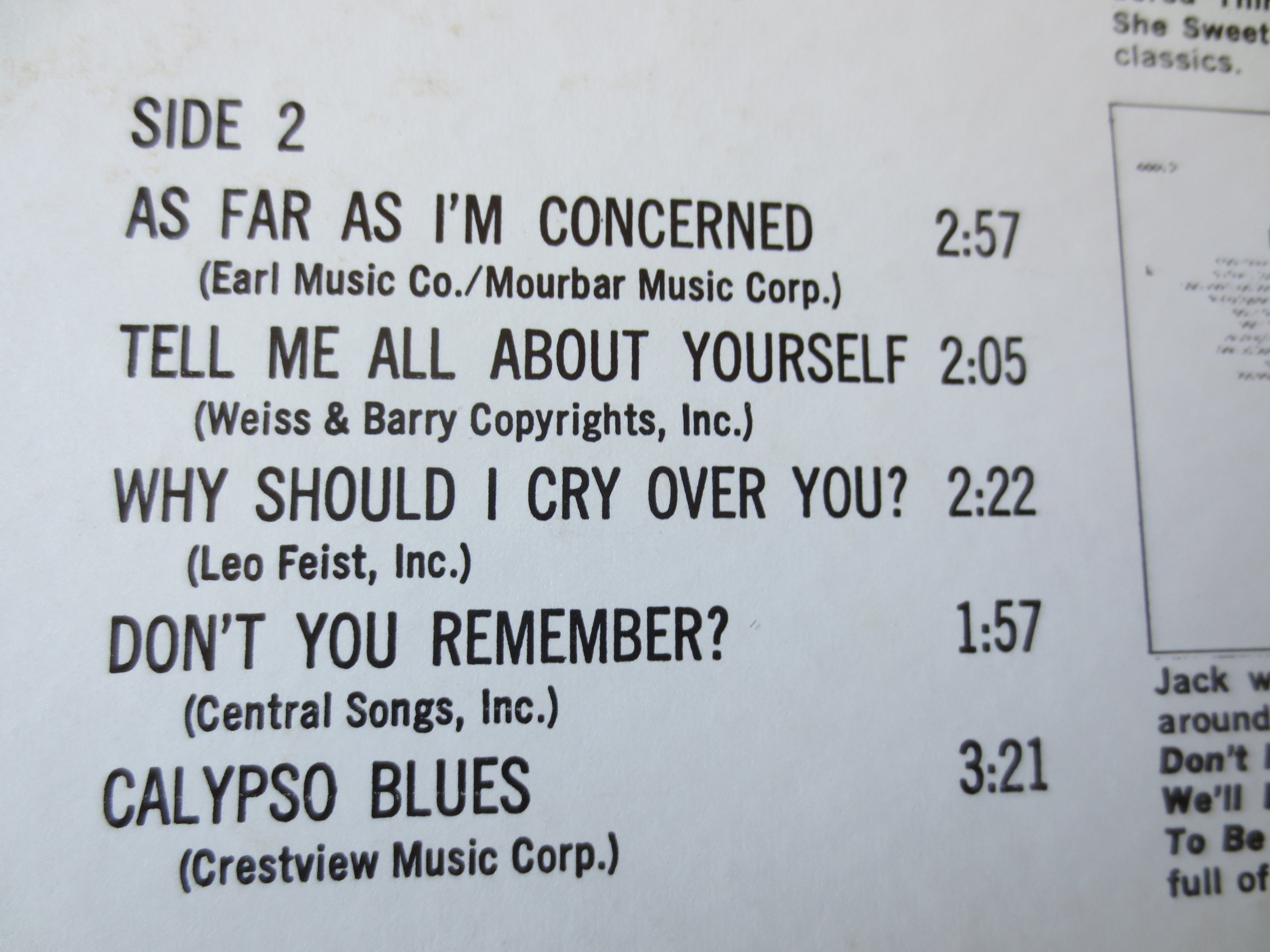 Nat King Cole – When You're Smiling (1967) Vinyl LP