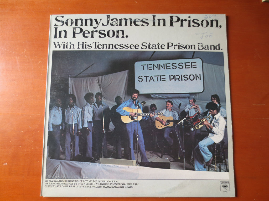 Sonny James – In Prison, In Person (1977) Vinyl LP