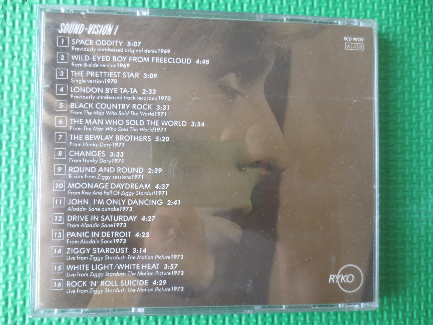 DAVID BOWIE, SOUND and Vision, David Bowie Albums, David Bowie Music, David Bowie Songs, Original Cd, 1989 Compact Discs