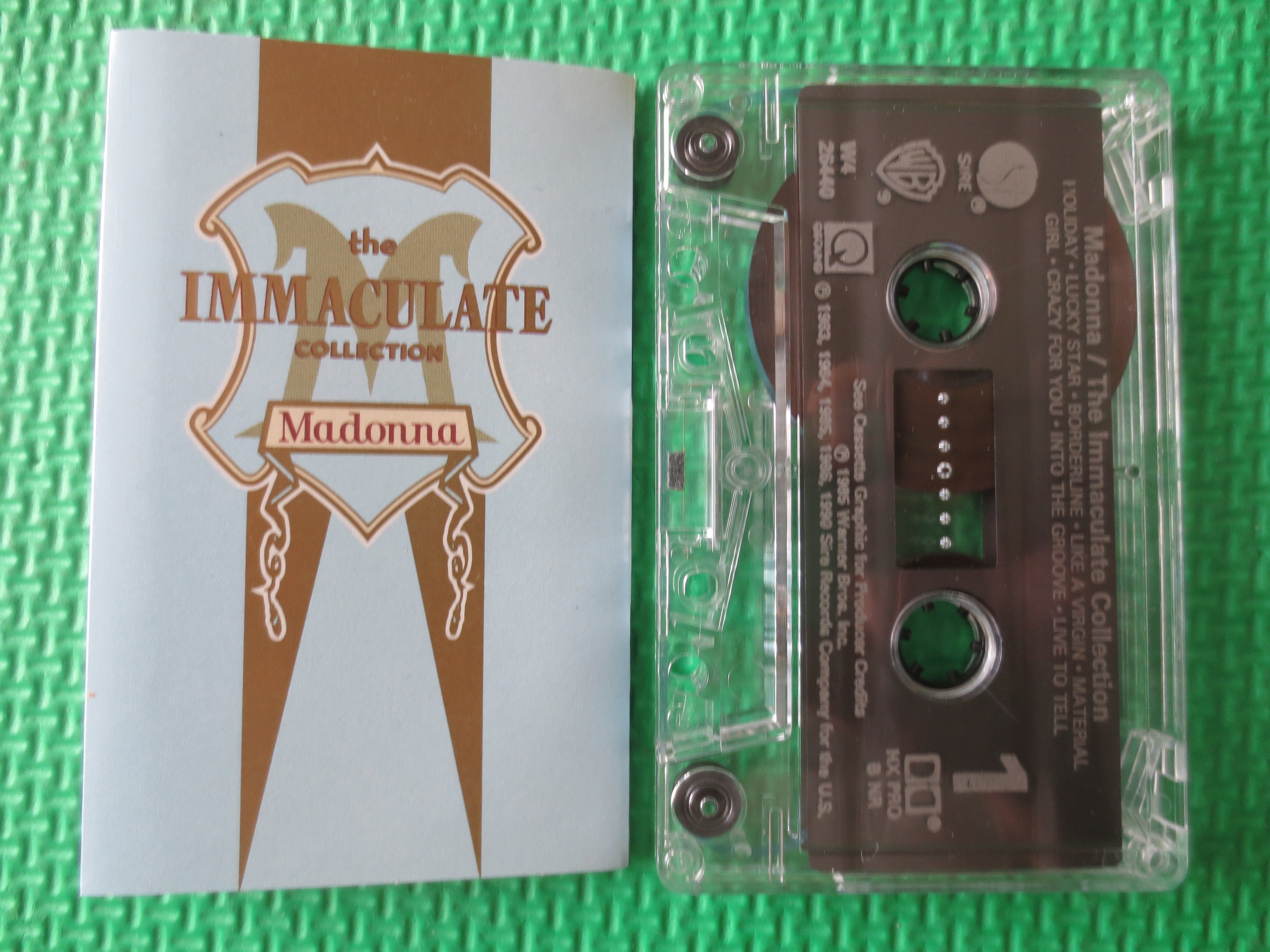 Madonna – The Immaculate Collection (1990) Cassette