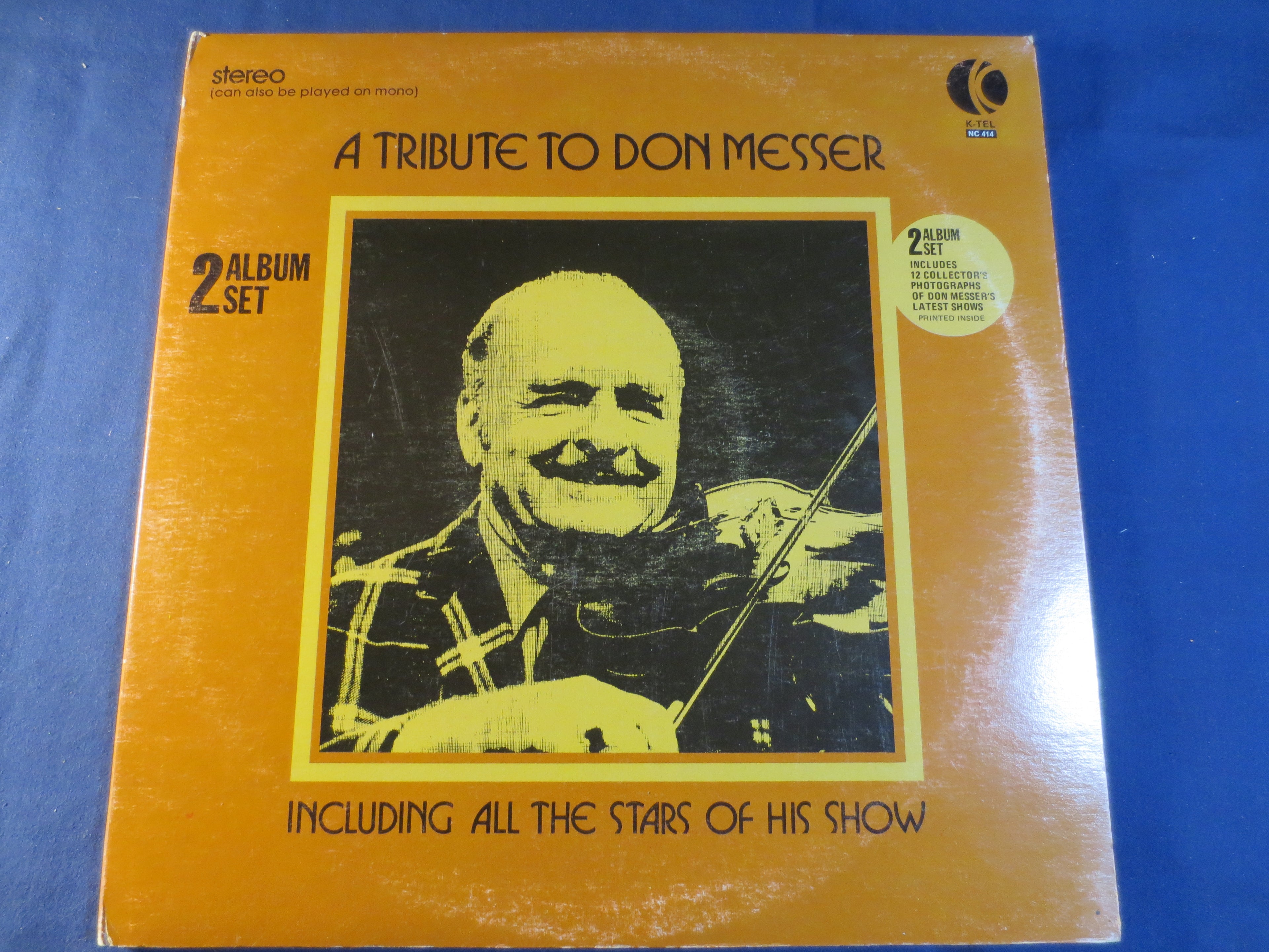 Don Messer's Jubilee – Fiddle & Folk Vinyl LP
