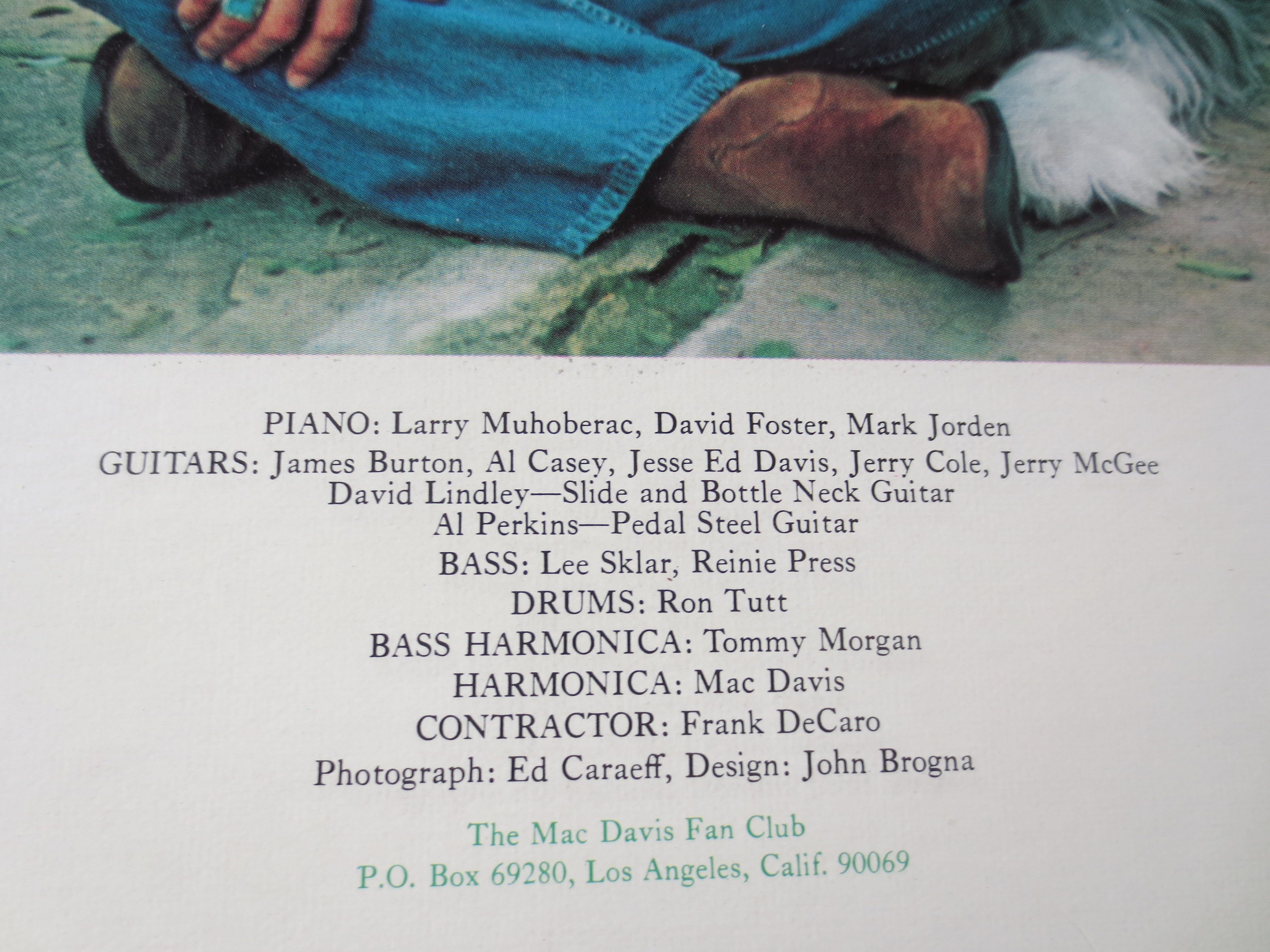 Mac Davis – Burnin' Thing (1975) Vinyl LP