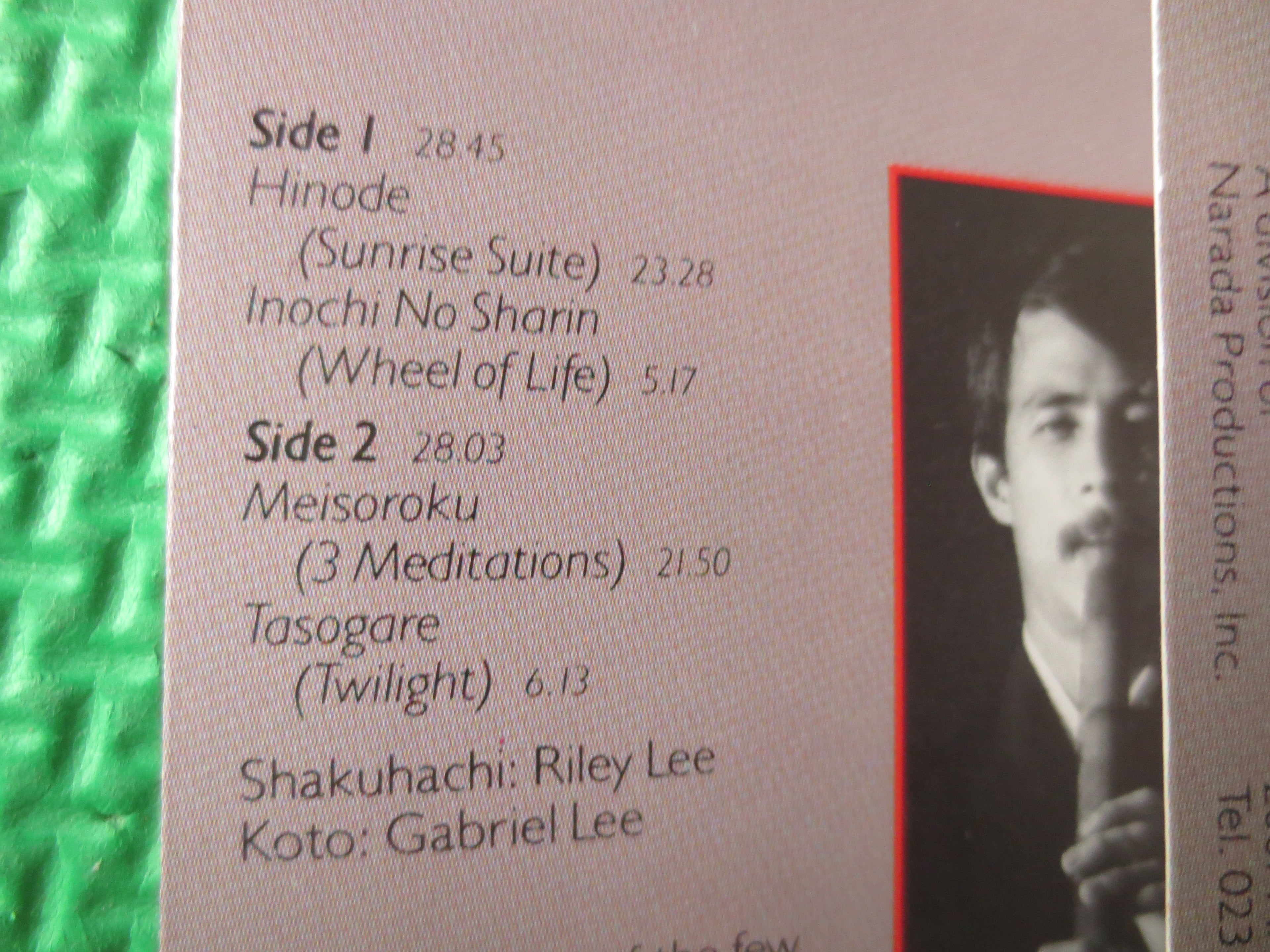 Riley Lee – Oriental Sunrise (1984) Cassette