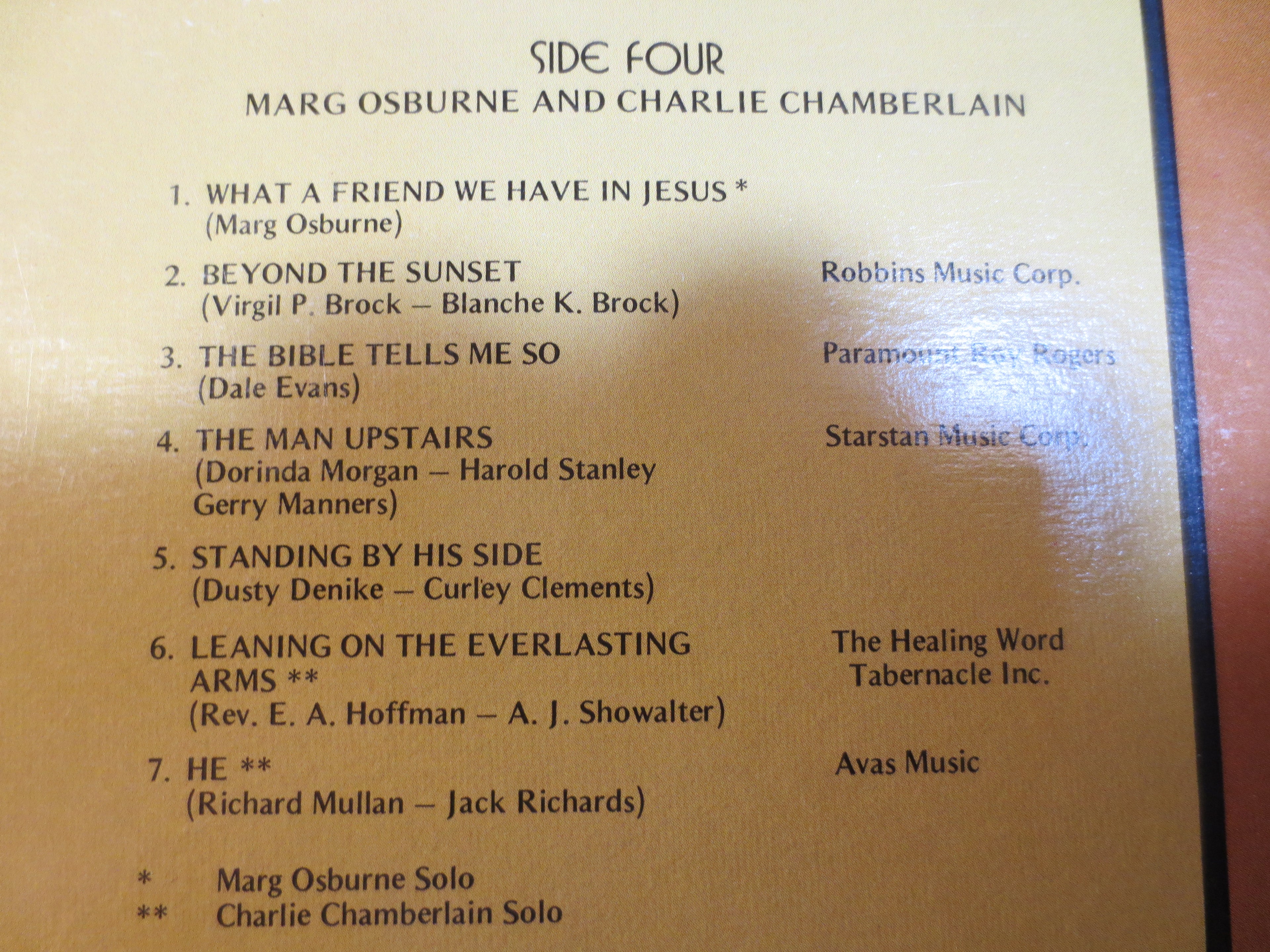 Don Messer's Jubilee – Fiddle & Folk Vinyl LP