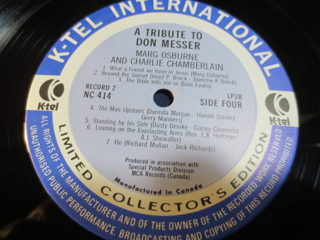 Don Messer's Jubilee – Fiddle & Folk Vinyl LP
