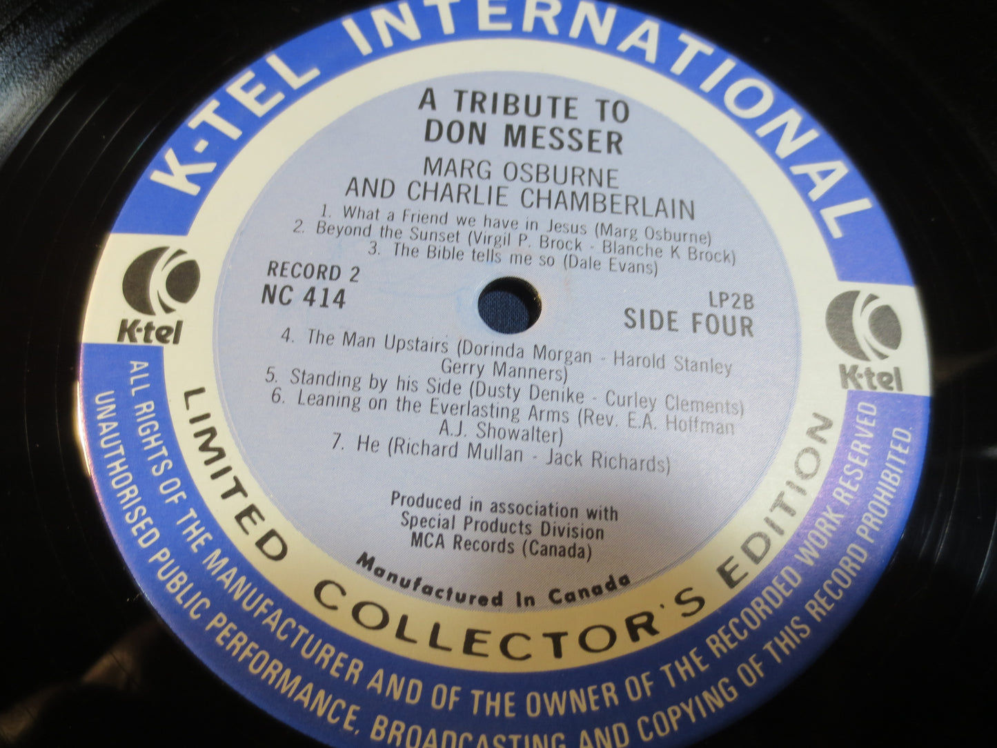 DON MESSER'S JUBILEE, Fiddle Records, Fiddle Albums, Folk Records, Folk Vinyl, Country Records, Country Vinyl, Vinyl Lp