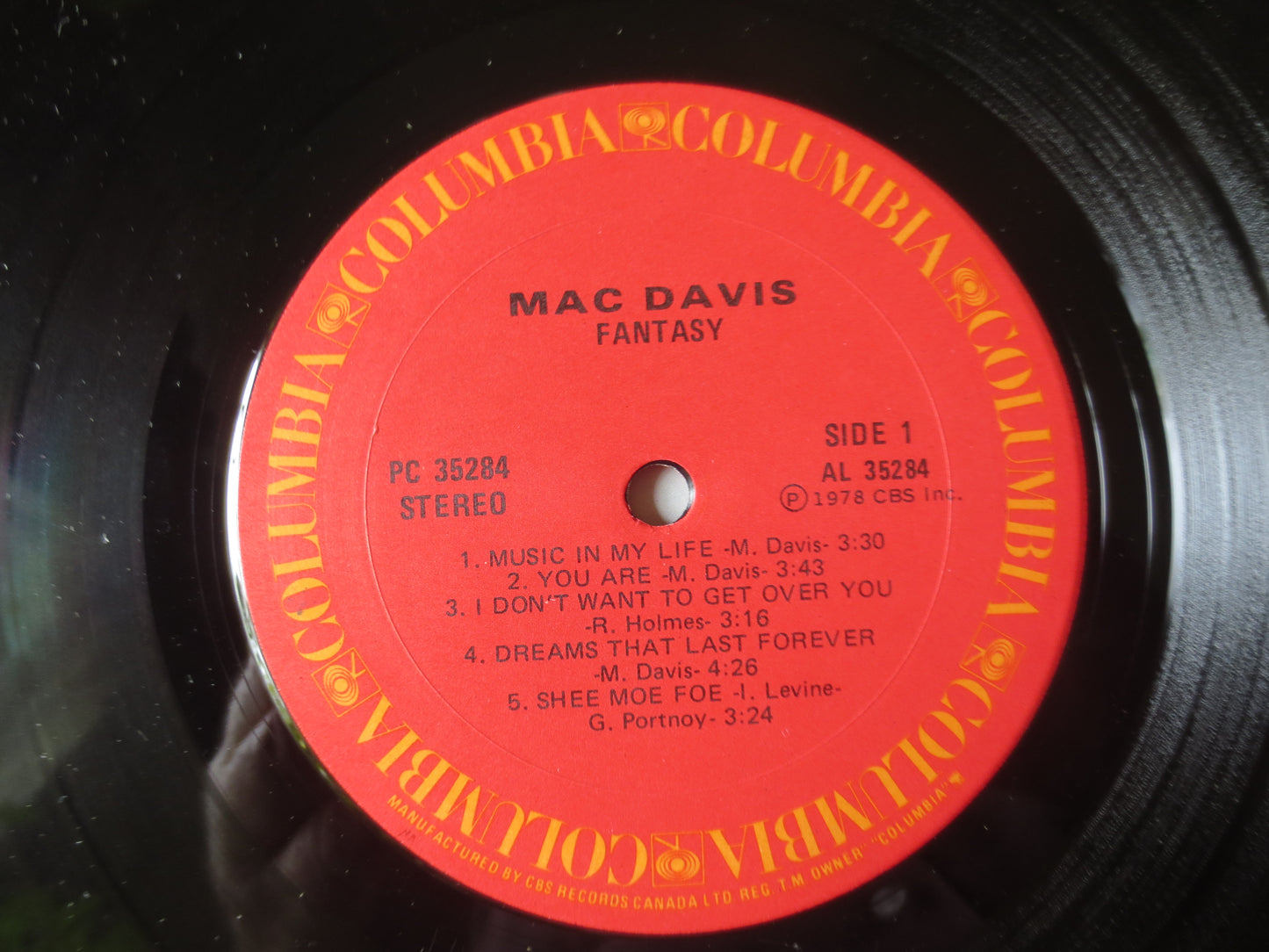 MAC DAVIS, FANTASY Album, Mac Davis Album, Mac Davis Vinyl, Mac Davis Lp, Vintage Vinyl, Country Album, 1978 Records