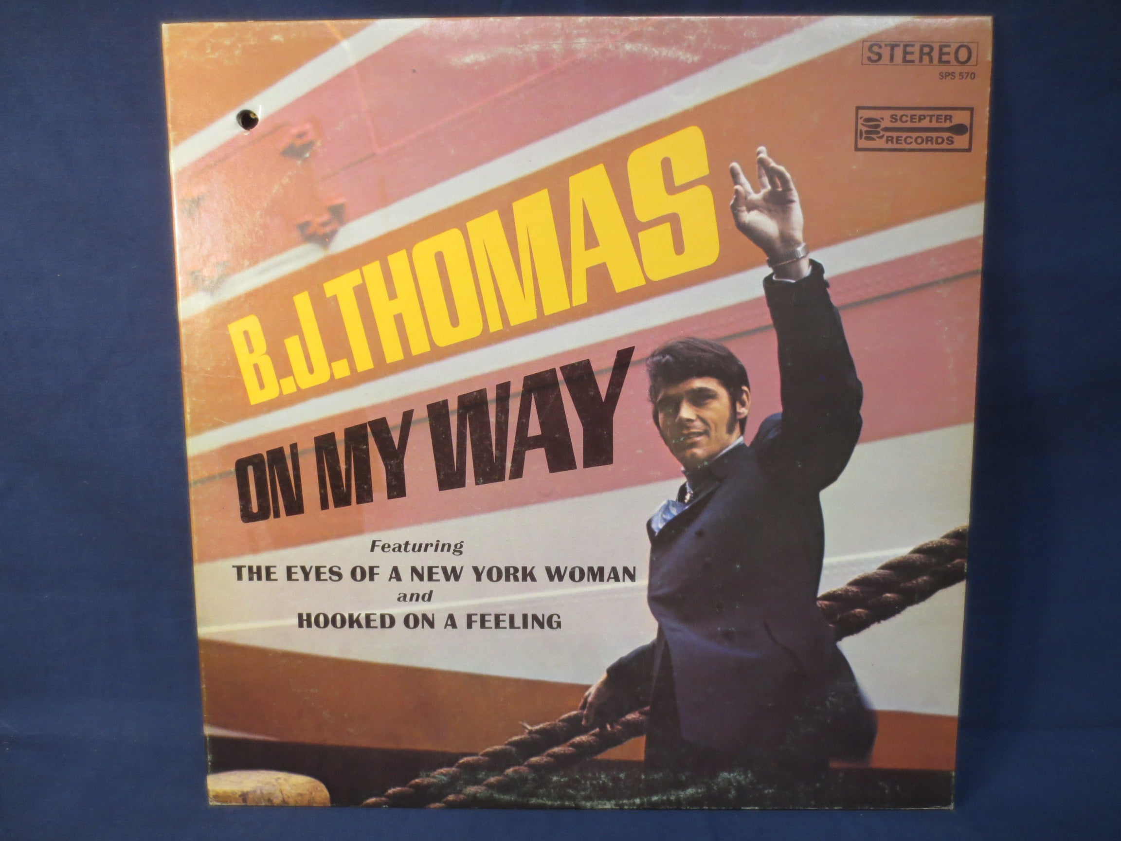 B.J. Thomas – On My Way (1968) Vinyl LP