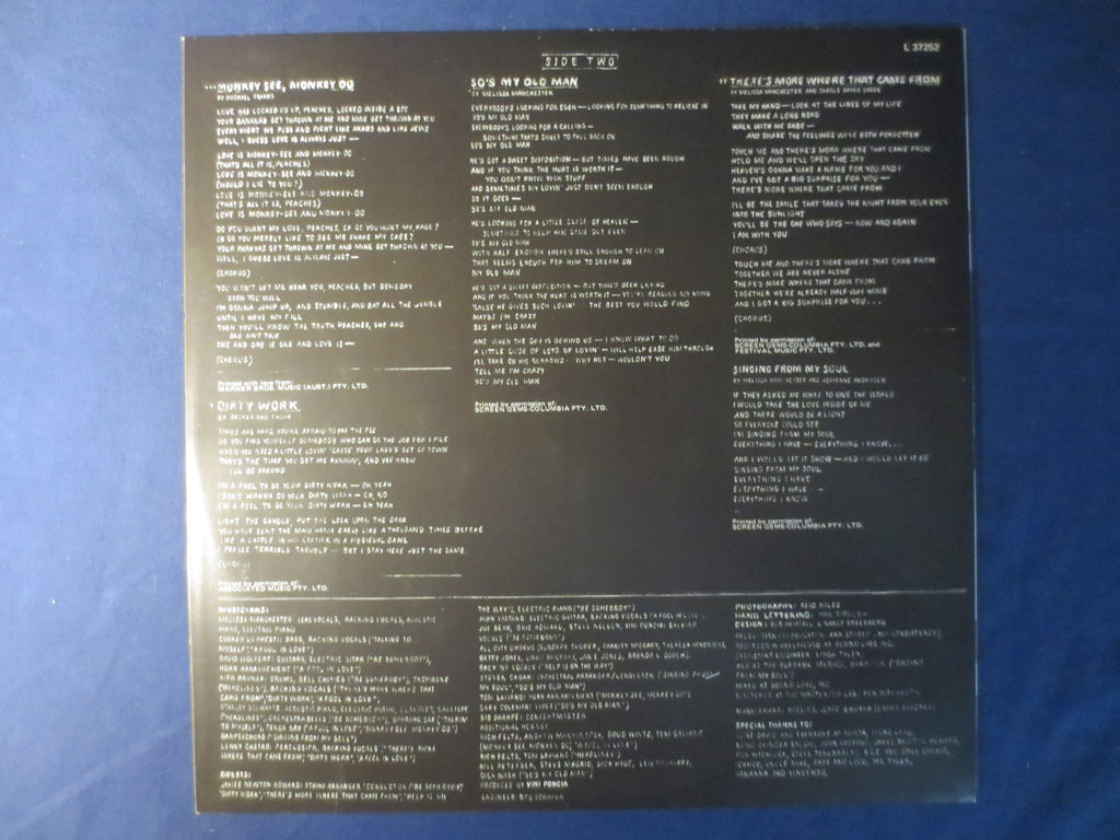 Melissa Manchester – Help Is on the Way (1976) Vinyl LP