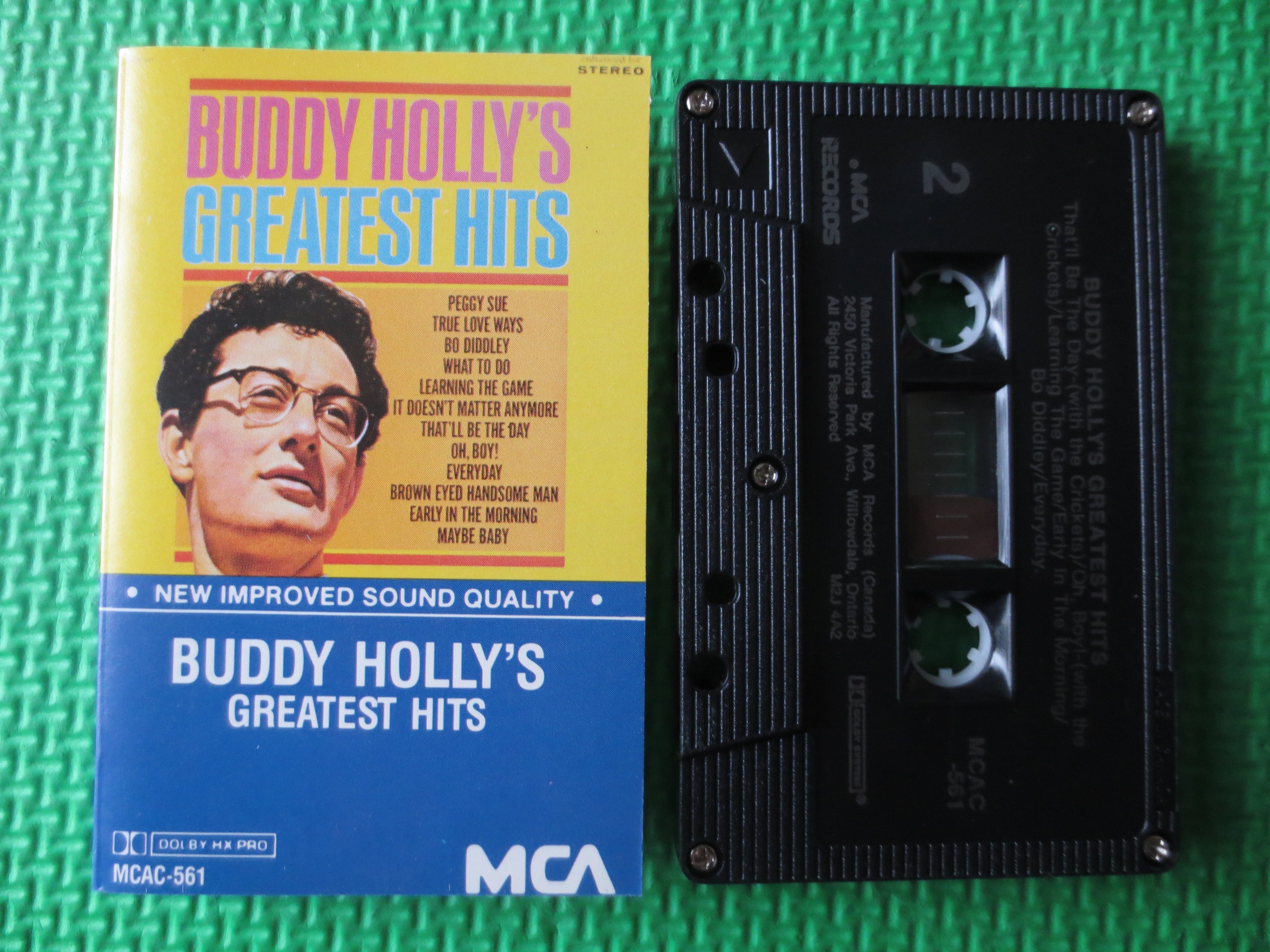Buddy Holly – Greatest Hits (1978) Cassette