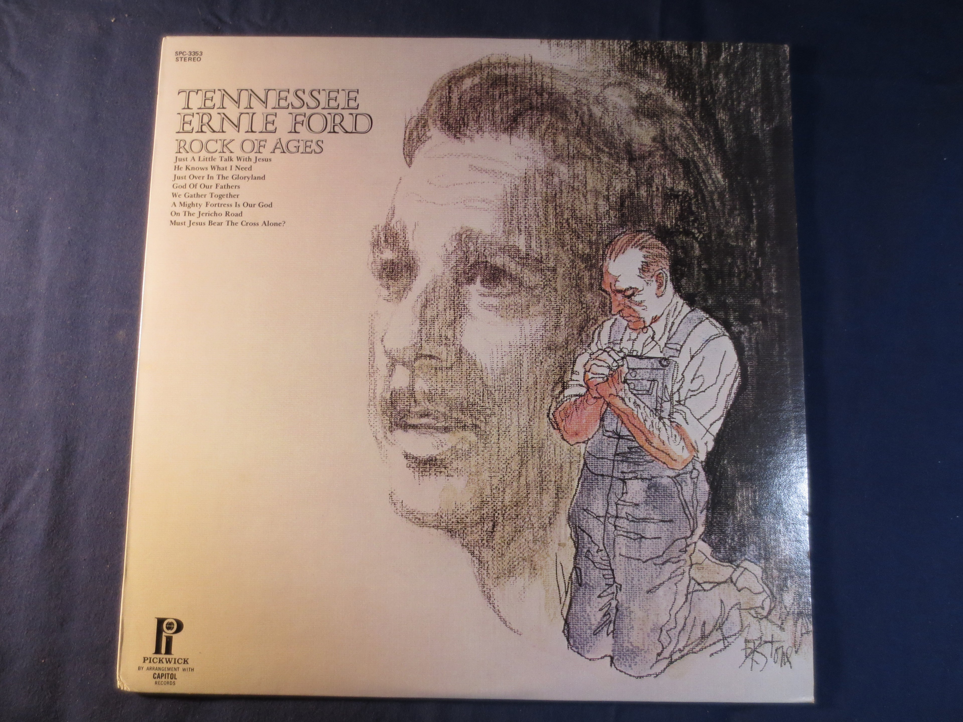 Tennessee Ernie Ford – Rock of Ages (c.1972) Vinyl LP