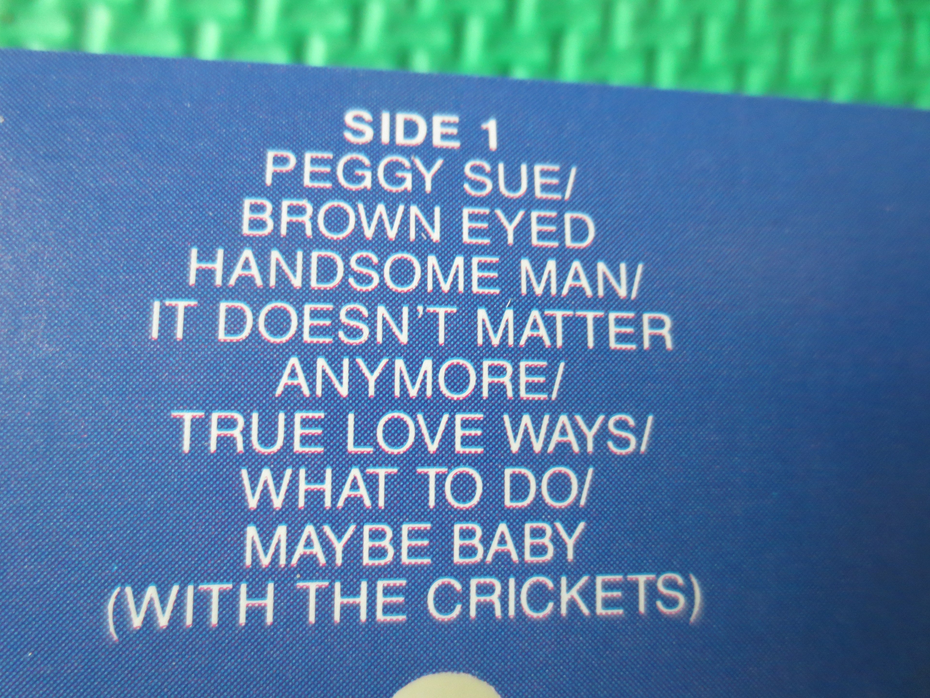 Buddy Holly – Greatest Hits (1978) Cassette