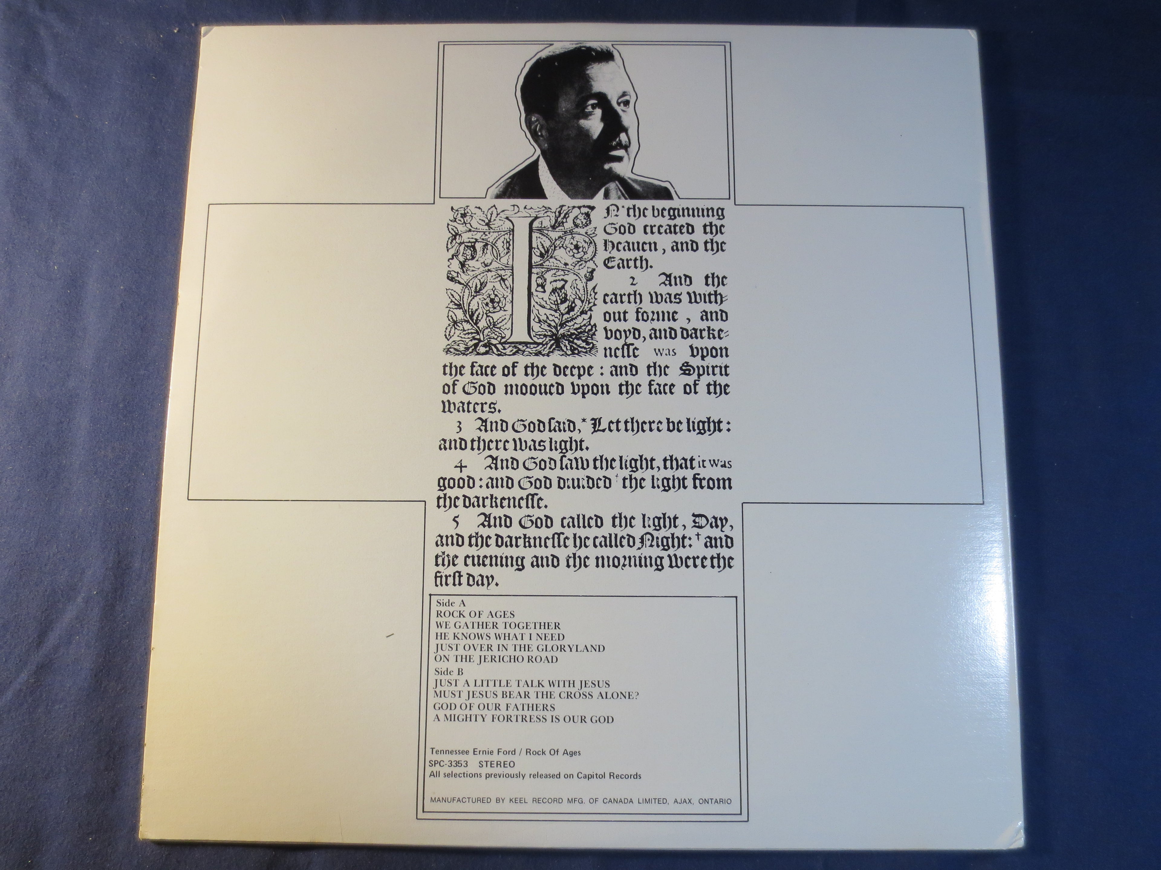 Tennessee Ernie Ford – Rock of Ages (c.1972) Vinyl LP