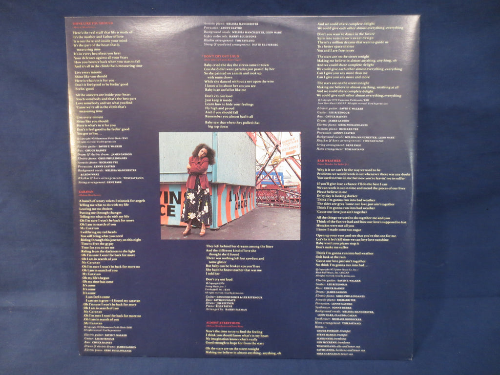 Melissa Manchester – Don't Cry Out Loud (1978) Vinyl LP