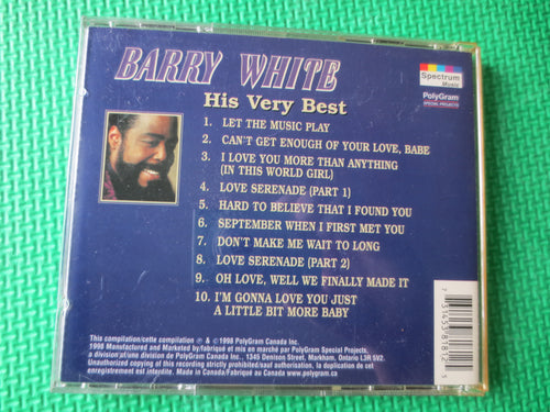 Barry White – His Very Best (1998) CD