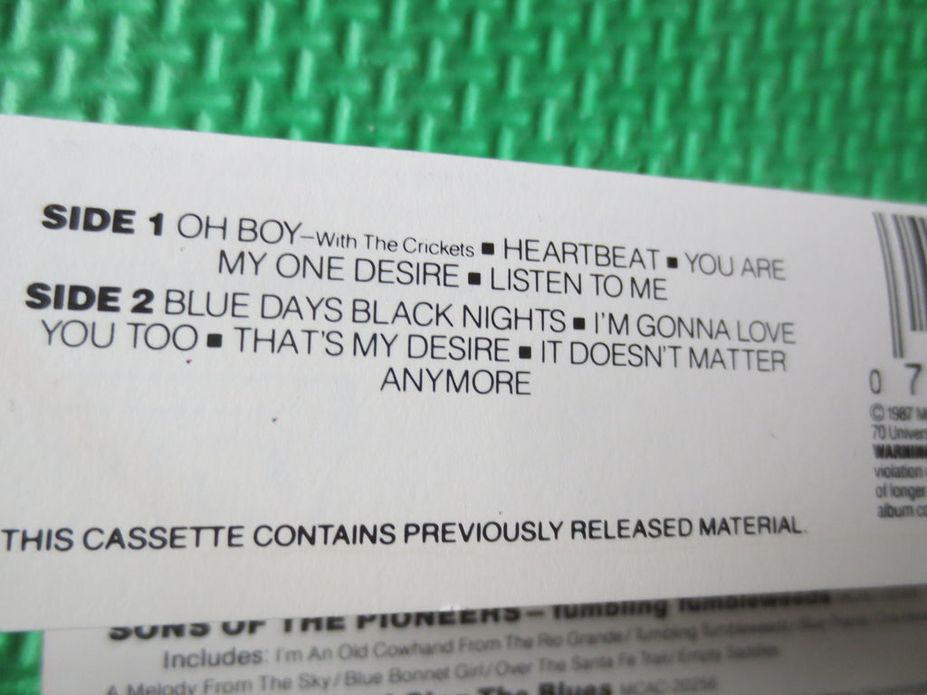 Buddy Holly – Oh Boy (1985) Cassette