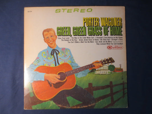 PORTER WAGONER Album, Green Grass of Home, Porter Wagoner Vinyl, Porter Wagoner Lp, Vintage Vinyl, Vinyl Lp, 1967 Records