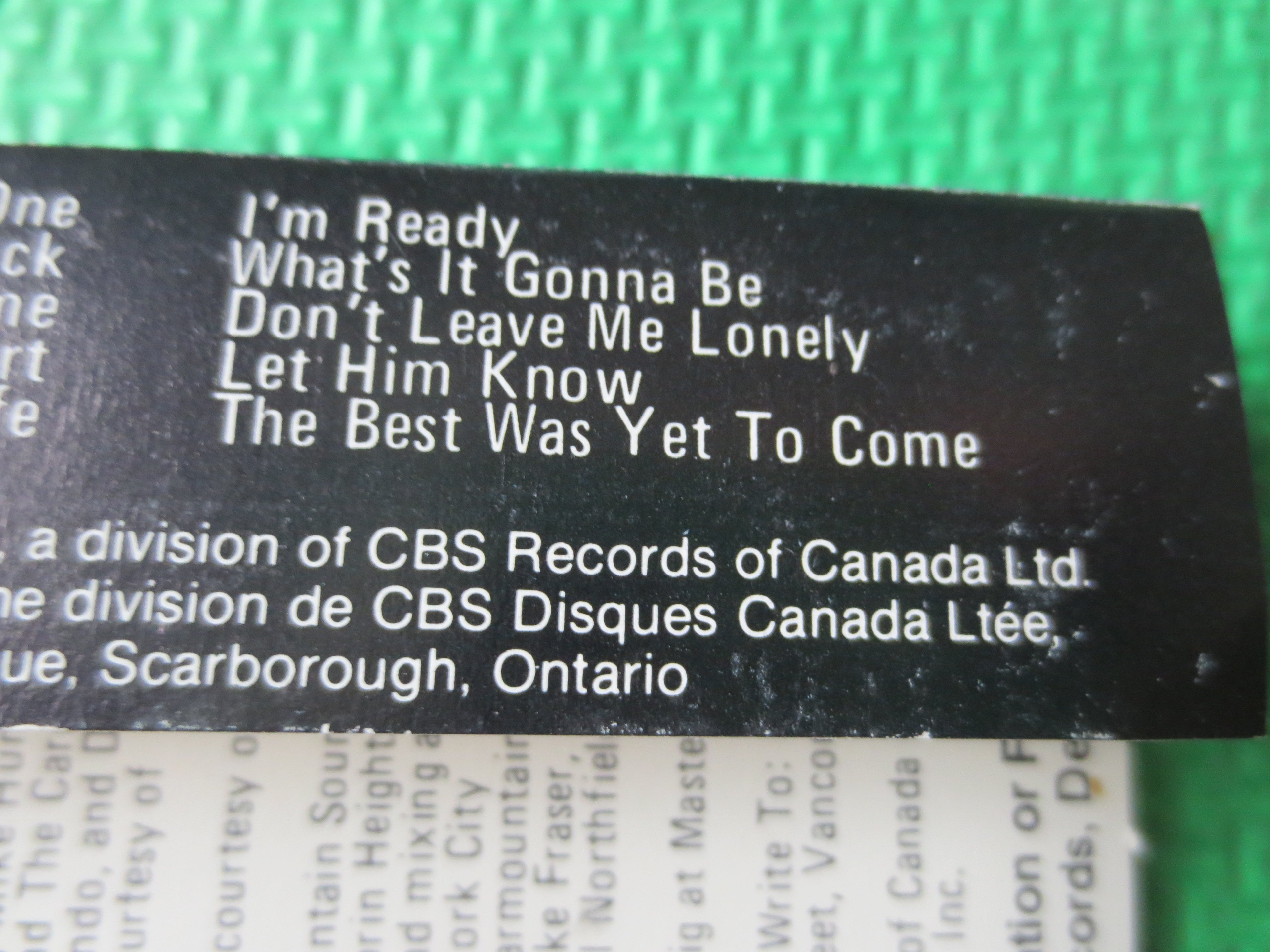 Bryan Adams – Cuts Like a Knife (1983) Cassette