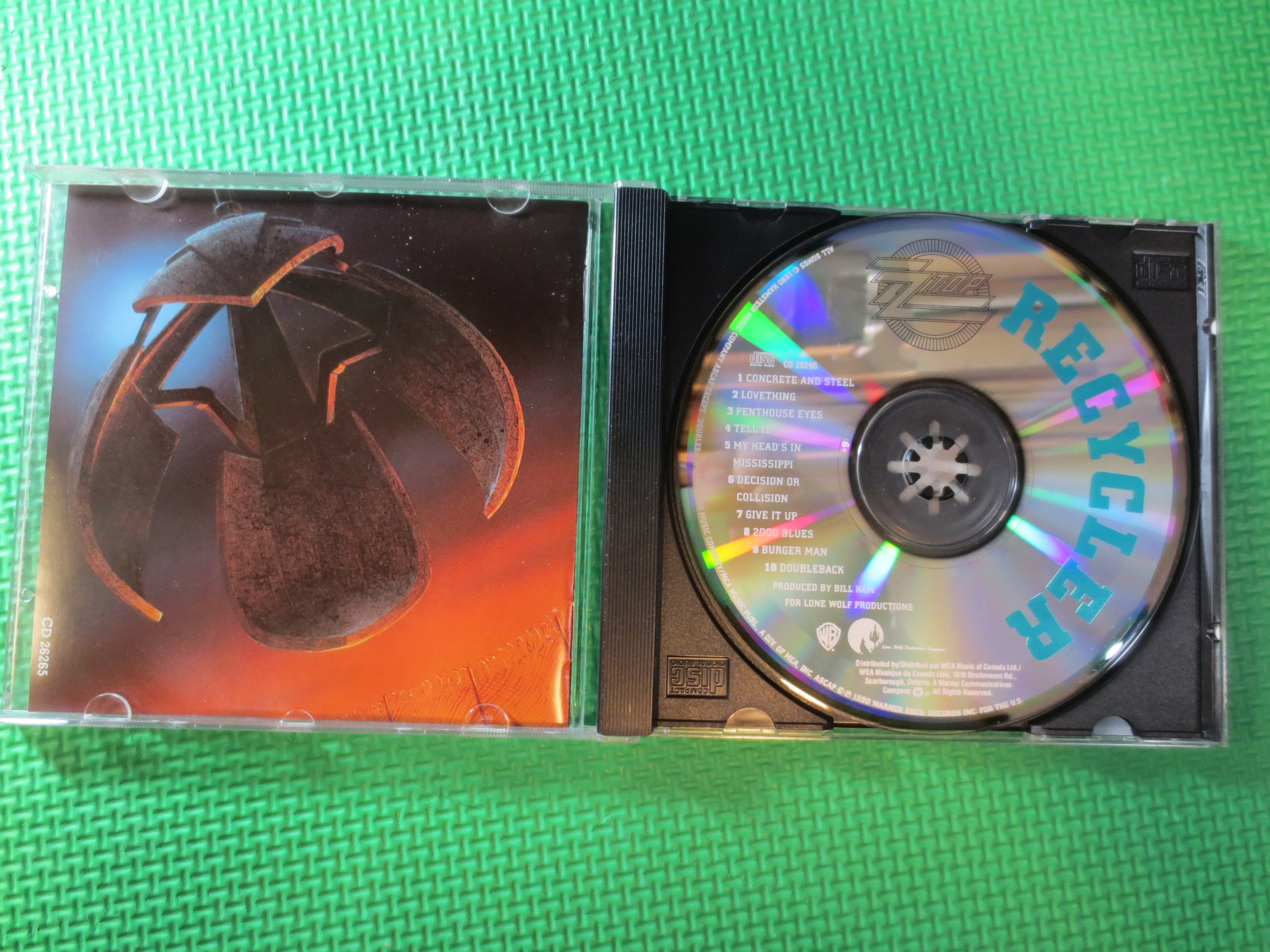ZZ Top – Recycler (1990) CD