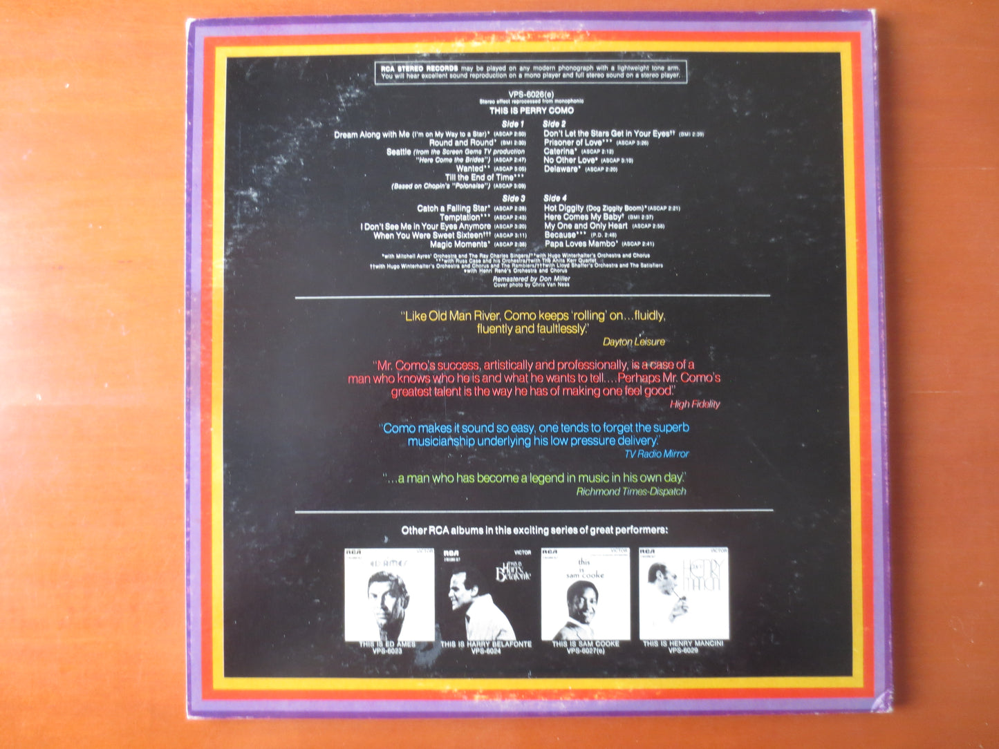 PERRY COMO, This is PERRY Como, Perry Como Vinyl, Vintage Vinyl, Perry Como Lp, Jazz Albums, Vinyl Lp, 1970 Records