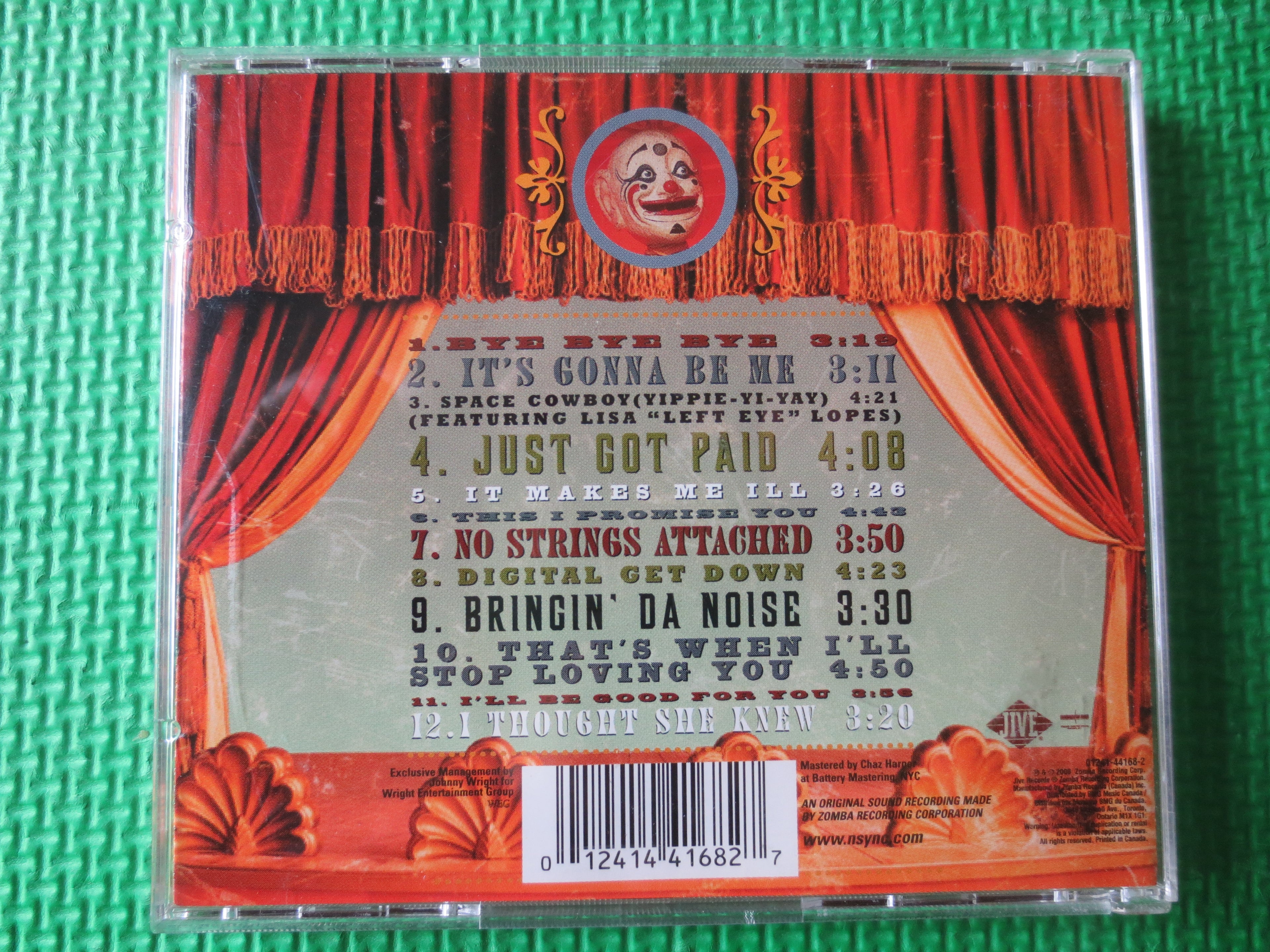 NSYNC – No Strings Attached (2000) CD