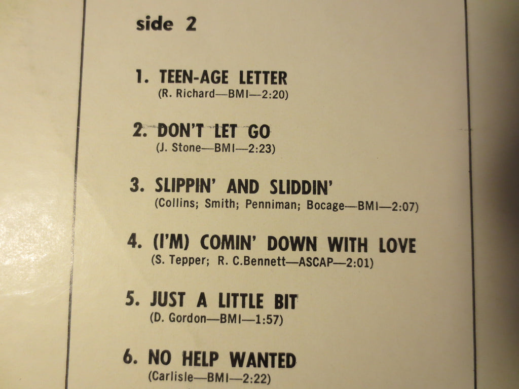 Jumpin' Gene Simmons – Jumpin' Gene Simmons (1964) Vinyl LP