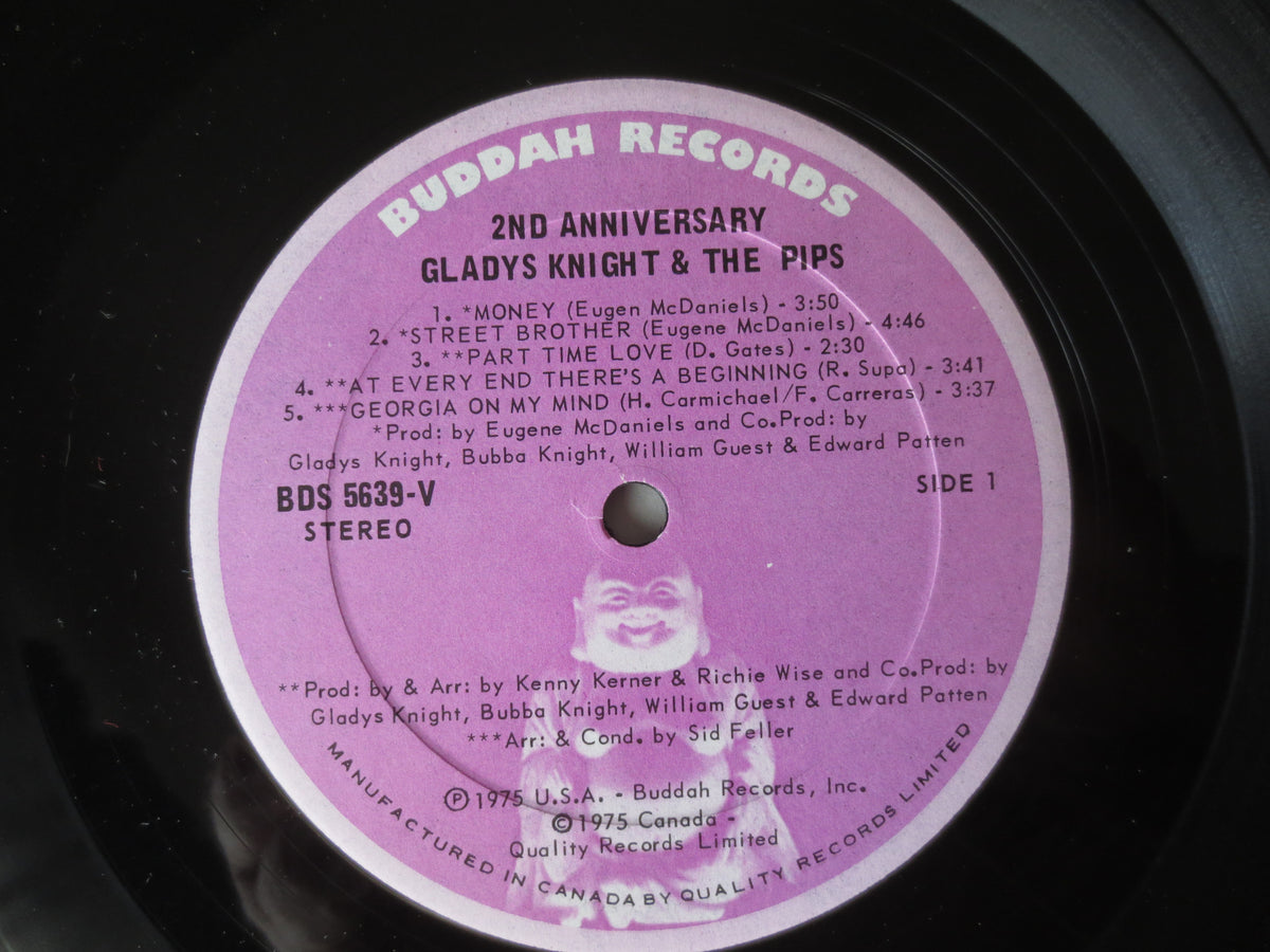Gladys Knight & the Pips – 2nd Anniversary (1975) Vinyl LP
