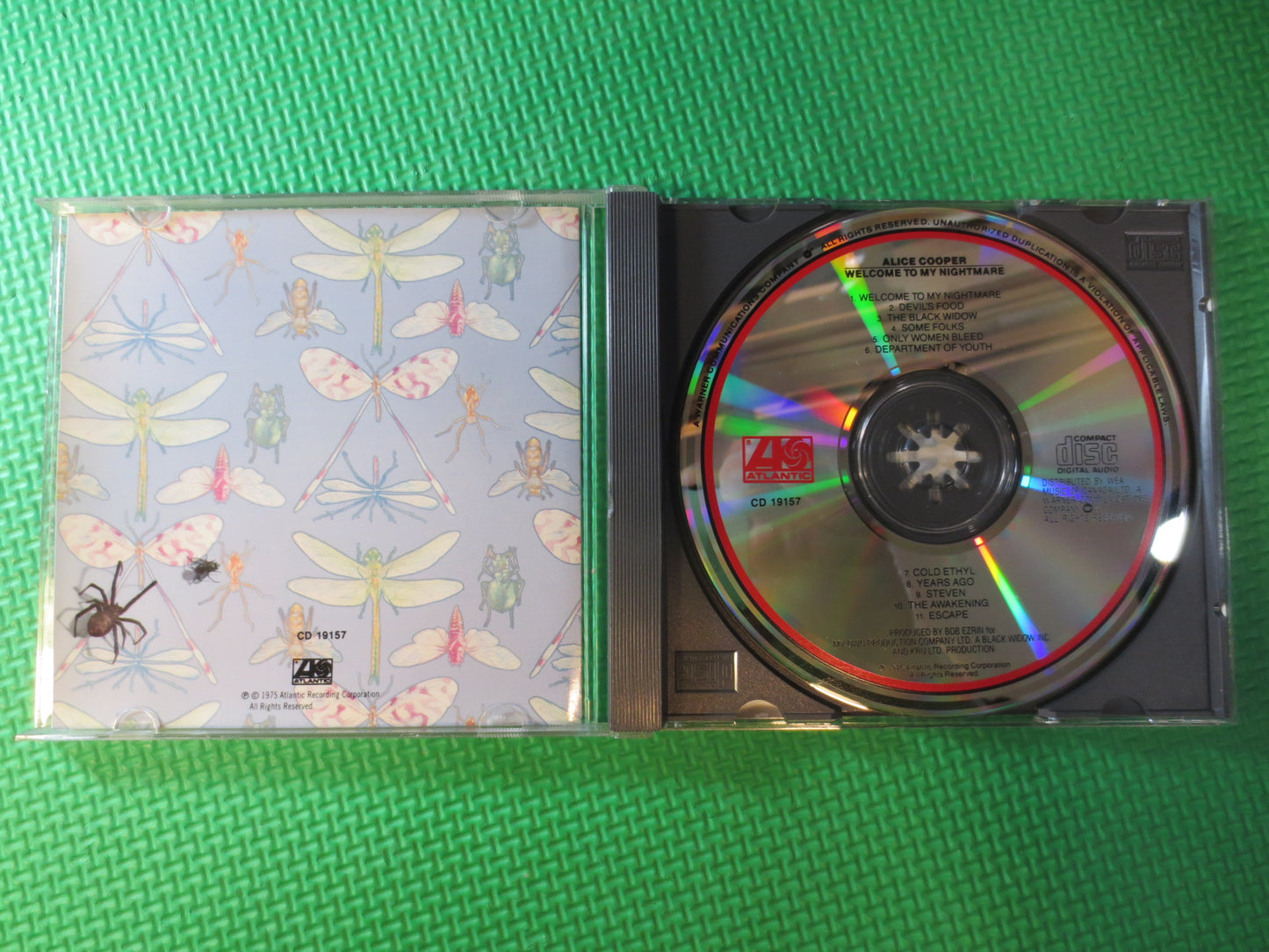 ALICE COOPER, WELCOME to my Nightmare, Rock Cd, Alice Cooper Lp, Rock Lp, Pop Cd, Pop Lp, Pop Music Cd, Music Cd, Compact Disc