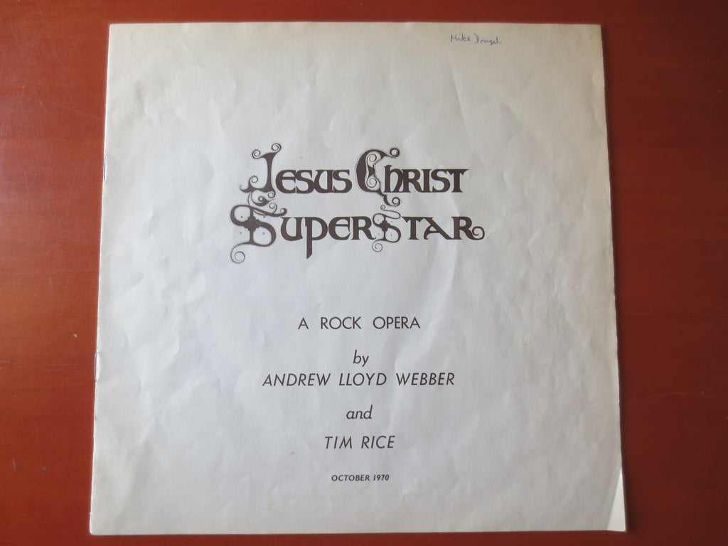 Jesus Christ Superstar – Original 1970 Double LP Soundtrack