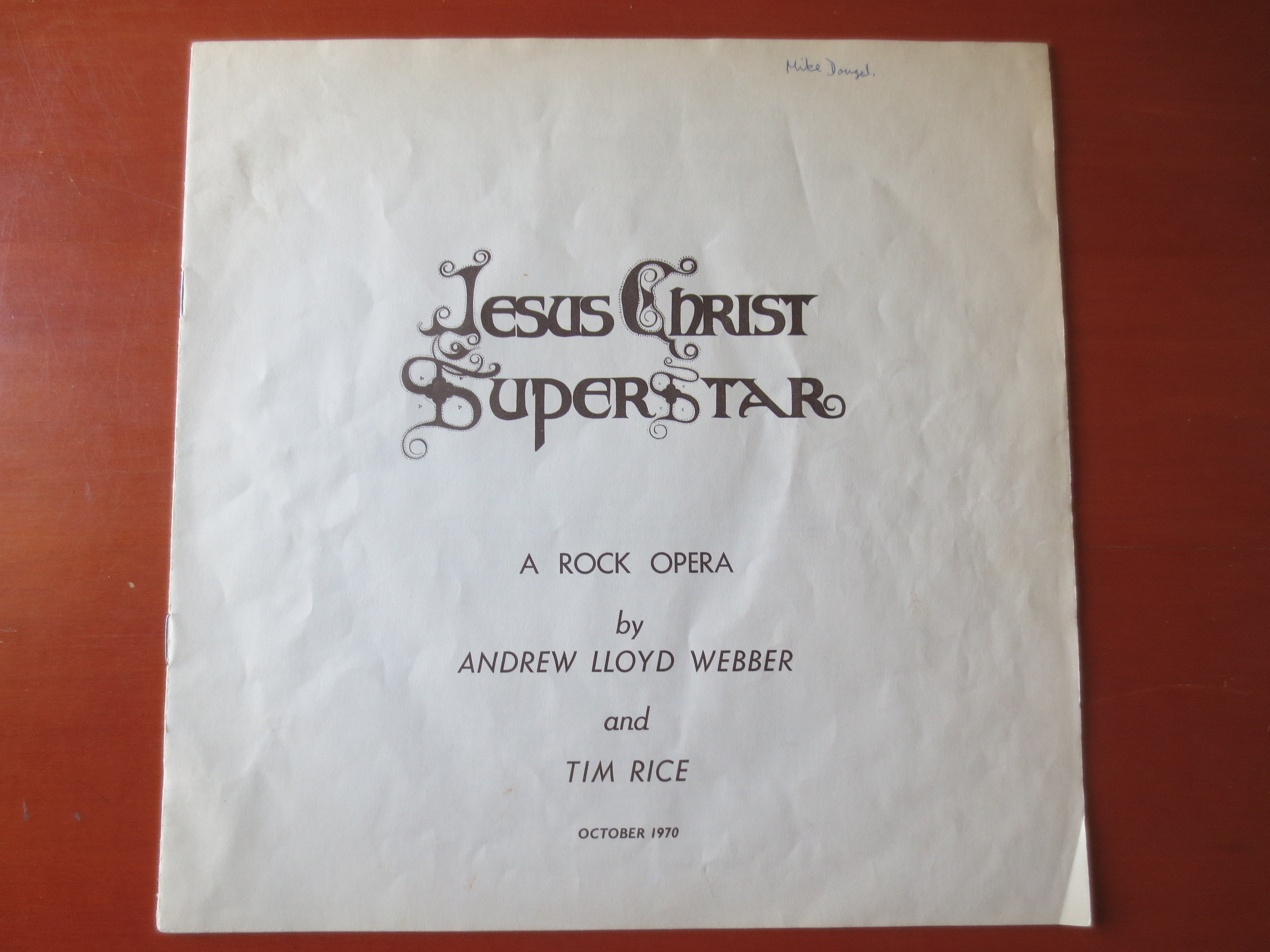 Jesus Christ Superstar – Original 1970 Double LP Soundtrack