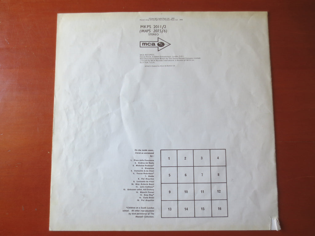 Jesus Christ Superstar – Original 1970 Double LP Soundtrack