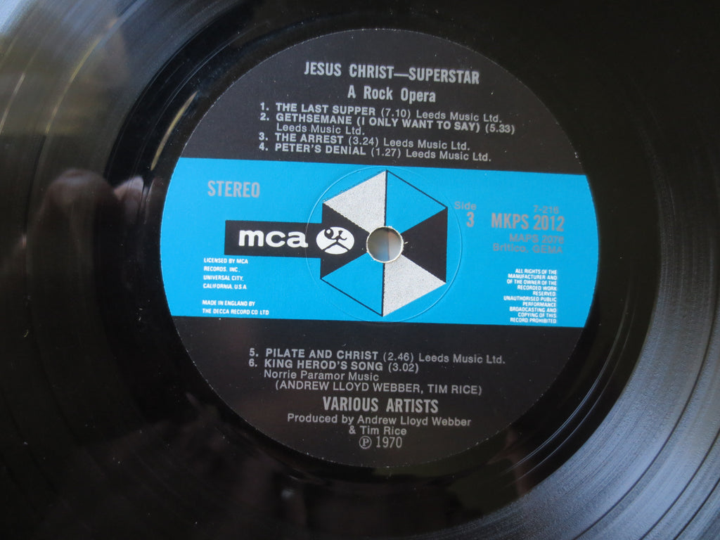 Jesus Christ Superstar – Original 1970 Double LP Soundtrack