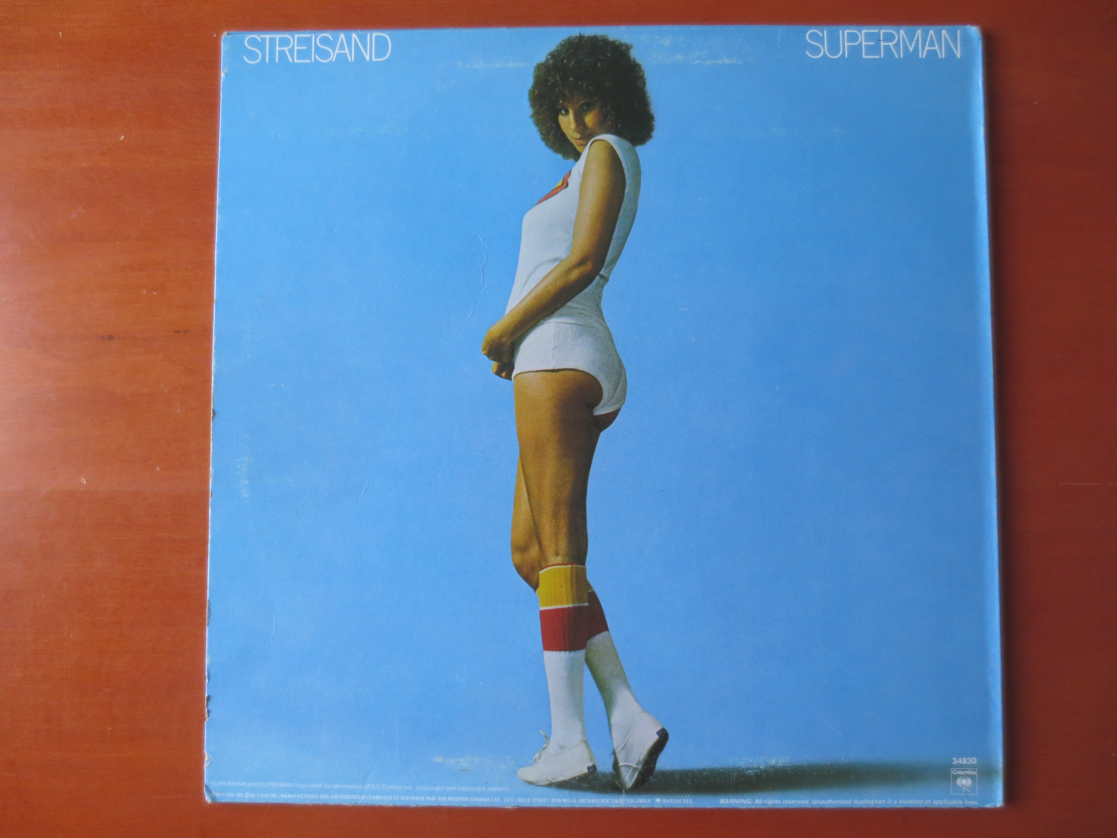 Barbra Streisand – Superman (1977) Vinyl LP