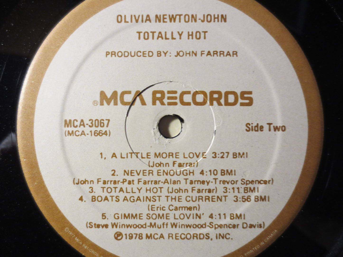 OLIVIA NEWTON-JOHN, Totally Hot, Pop Record, Vintage Vinyl, Record Vinyl, Records, Vinyl Record, Vinyl Album, 1977 Records