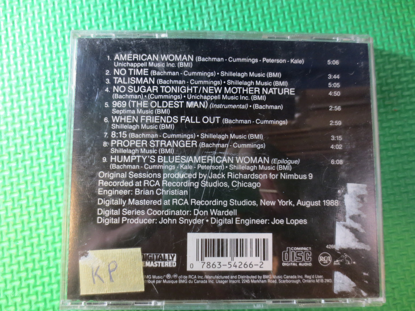 The GUESS WHO Cd, The Guess Who Music, The Guess Who Song, Pop Music Cd, Rock Cd, Music Cd, Vintage Rock, 1988 Compact Discs