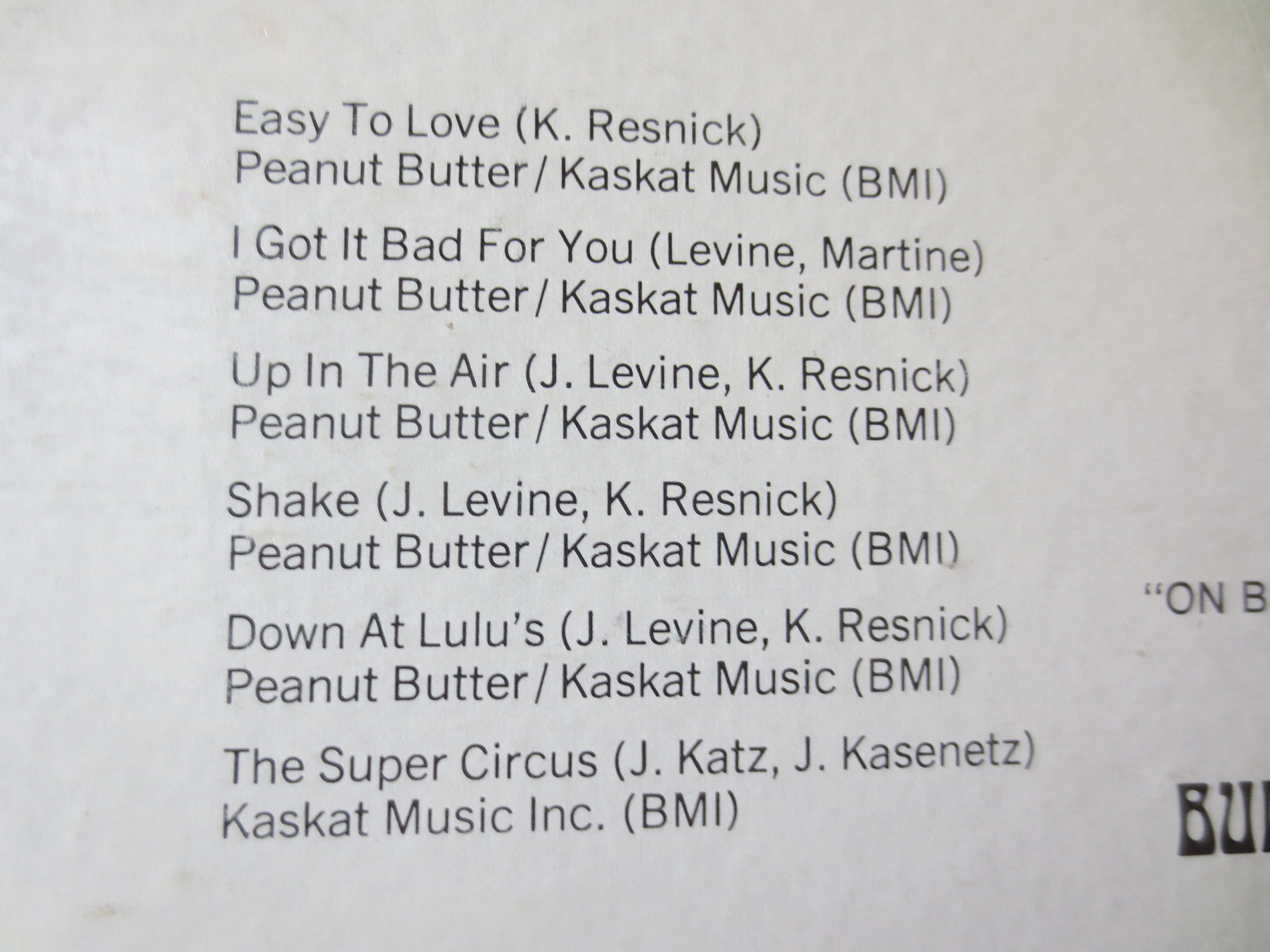 Kasenetz-Katz Super Circus (1969) Vinyl LP