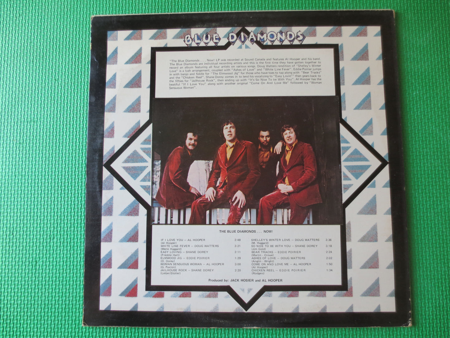 The BLUE DIAMONDS, NOW!, Blue Diamonds Albums, Blue Diamonds Record, Vintage Vinyl, Vinyl lps, Vinyl Record, 1972 Records
