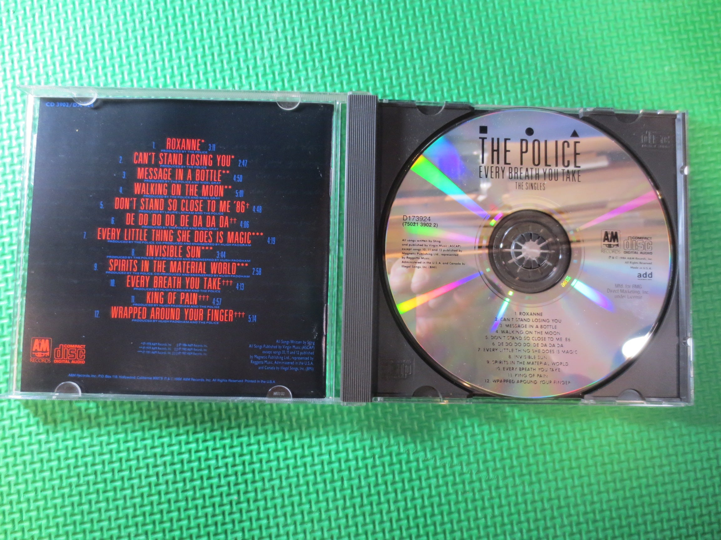 The Police – The Singles (1986) CD
