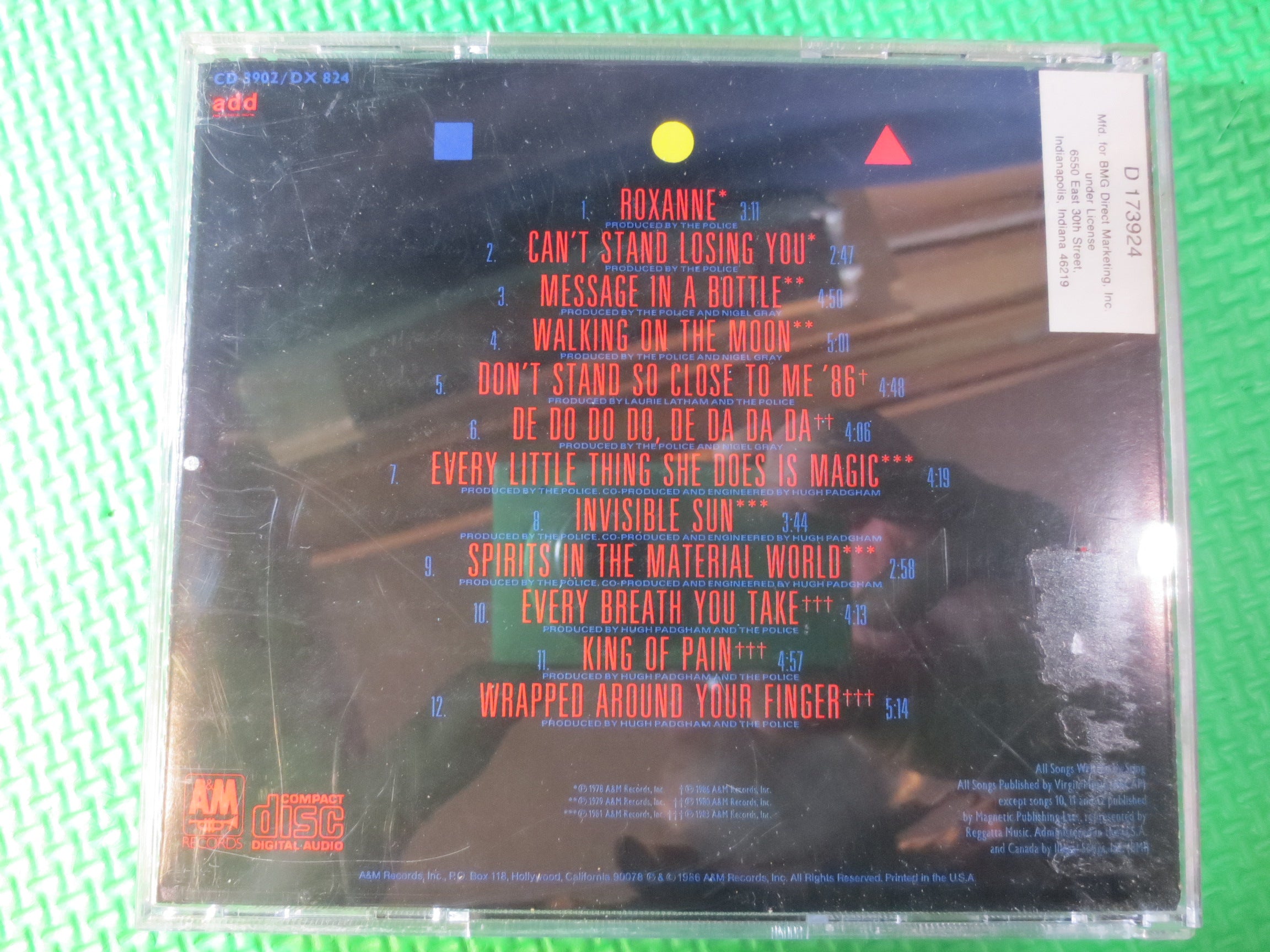The Police – The Singles (1986) CD