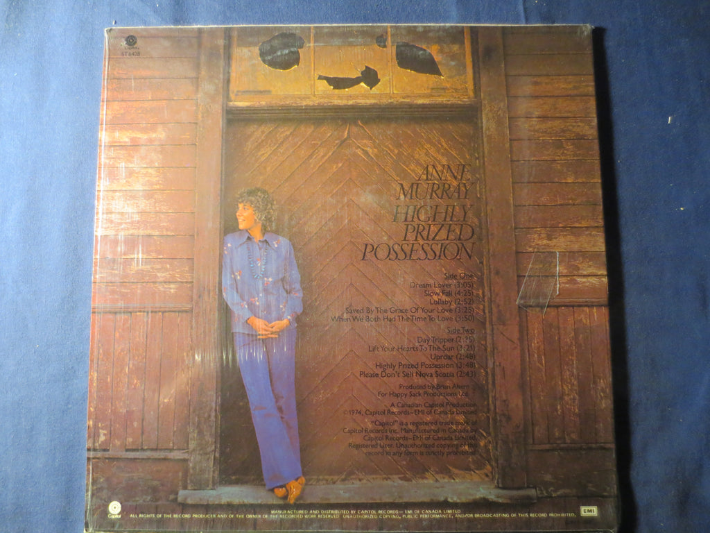 Anne Murray – Highly Prized Possession (1974) Vinyl LP